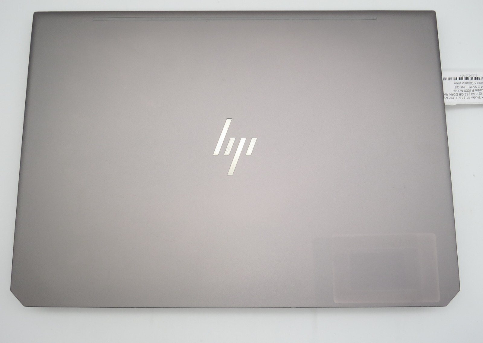 HP ZBook Studio G5-15.6″-i7-8850H@2.60GHz-32GB RAM-256GB M.2 NVME-NO OS *READ*