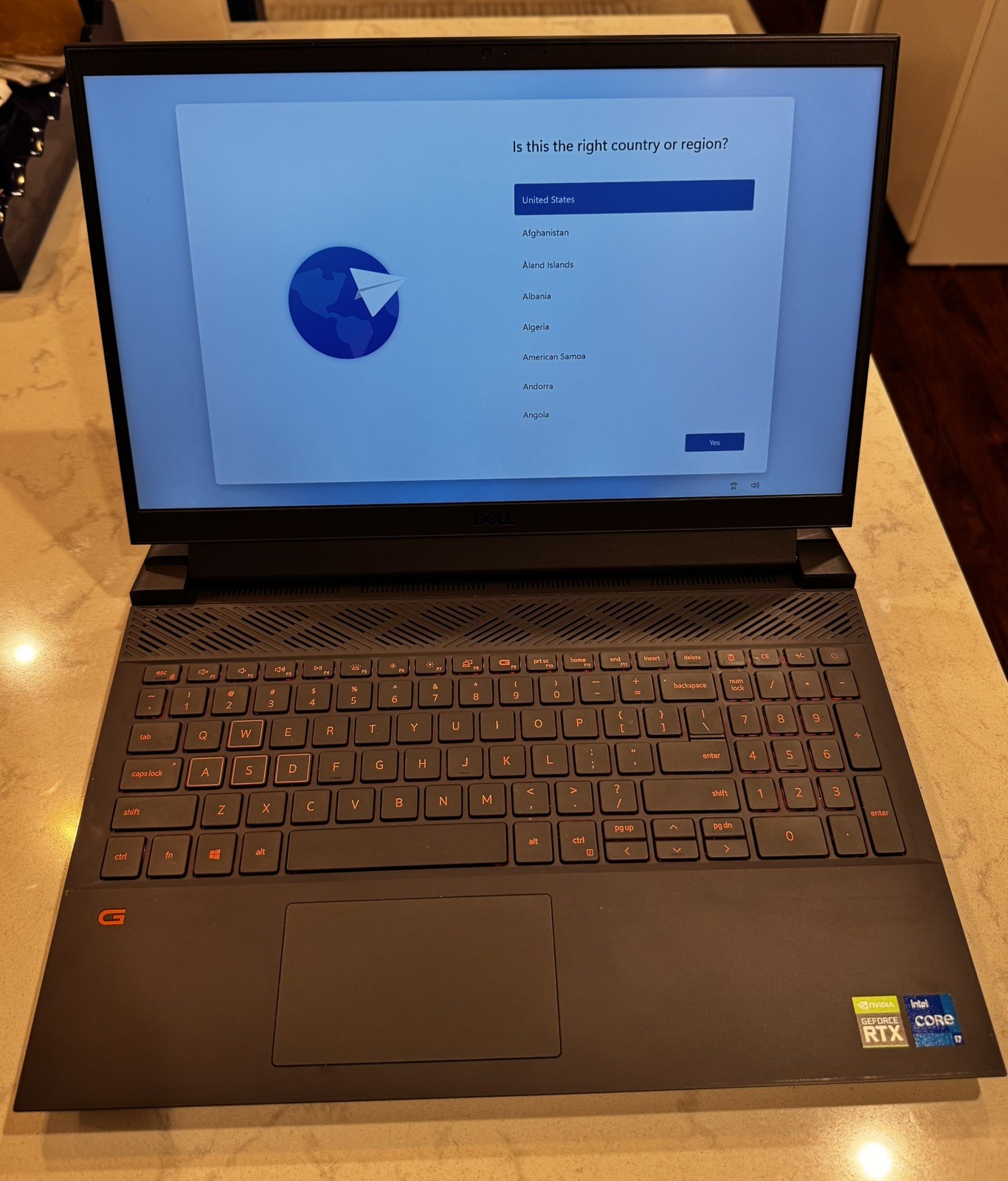 DELL G15 5511 | INTEL CORE I7-11800H 2.30GHZ | 256GB | 16GB | RTX3050