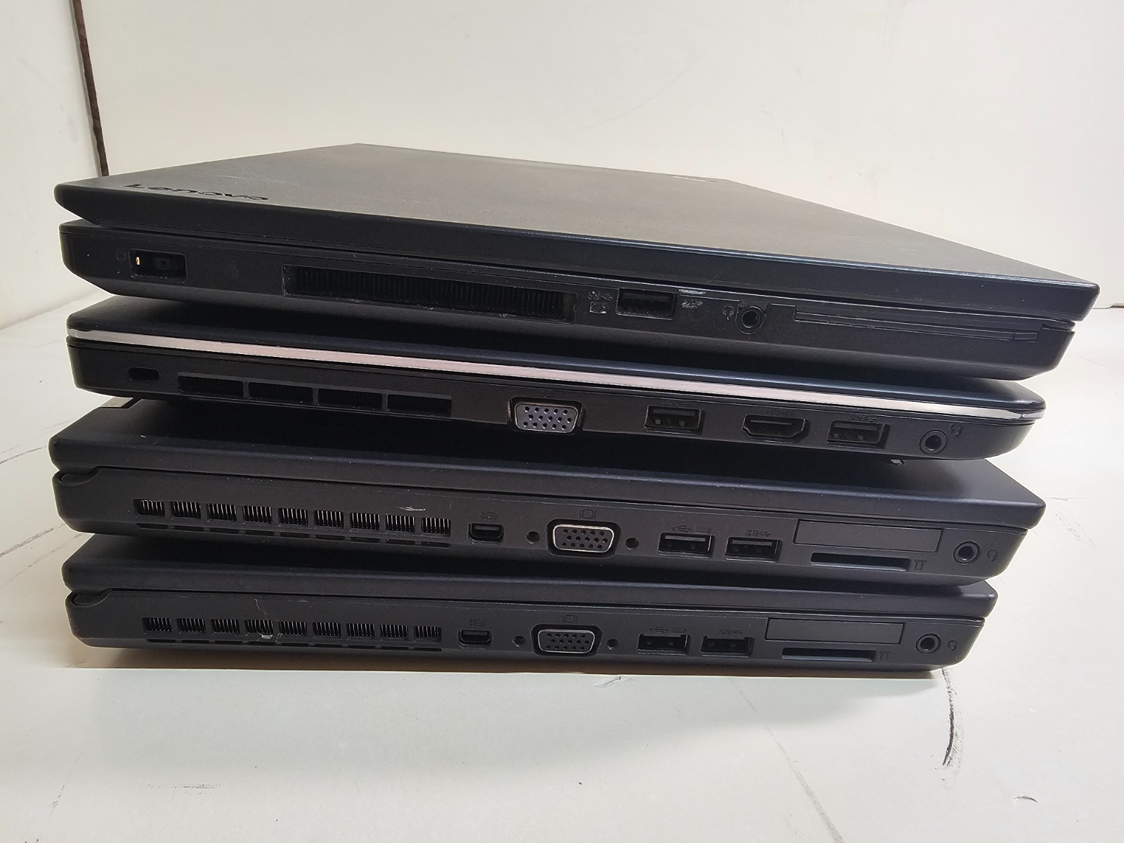 4 Laptop Lot – Lenovo Assortment – ThinkPad T540p 15.6″ / ThinkPad E440 L460 14″