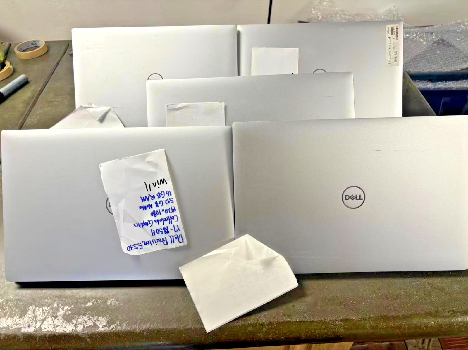 Dell Precision 5530 15″ FHD 1080p i7-8850H 16GB RAM 512gb NVME Win11 READ*