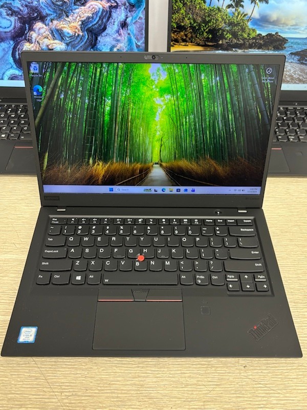 3x Lenovo ThinkPad X1 Carbon Gen 6 i5-8350U 1.70GHz 8GB 256GB W11P Laptop (Lot)