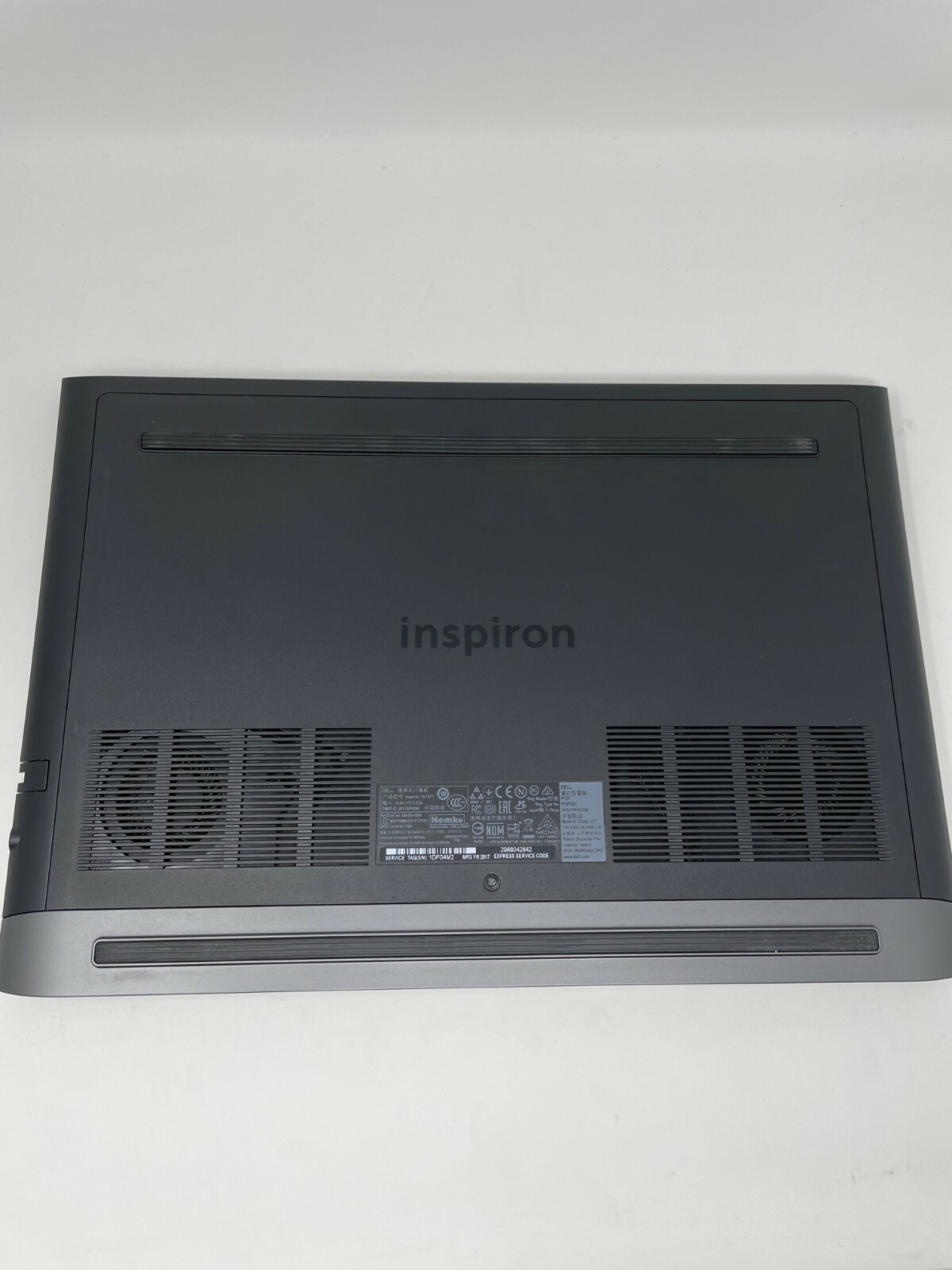 Dell Inspiron I7577-5265BLK-PUS 15.6″ FHD i5-7300HQ 8GB 256GB SSD GTX 1060 FPR
