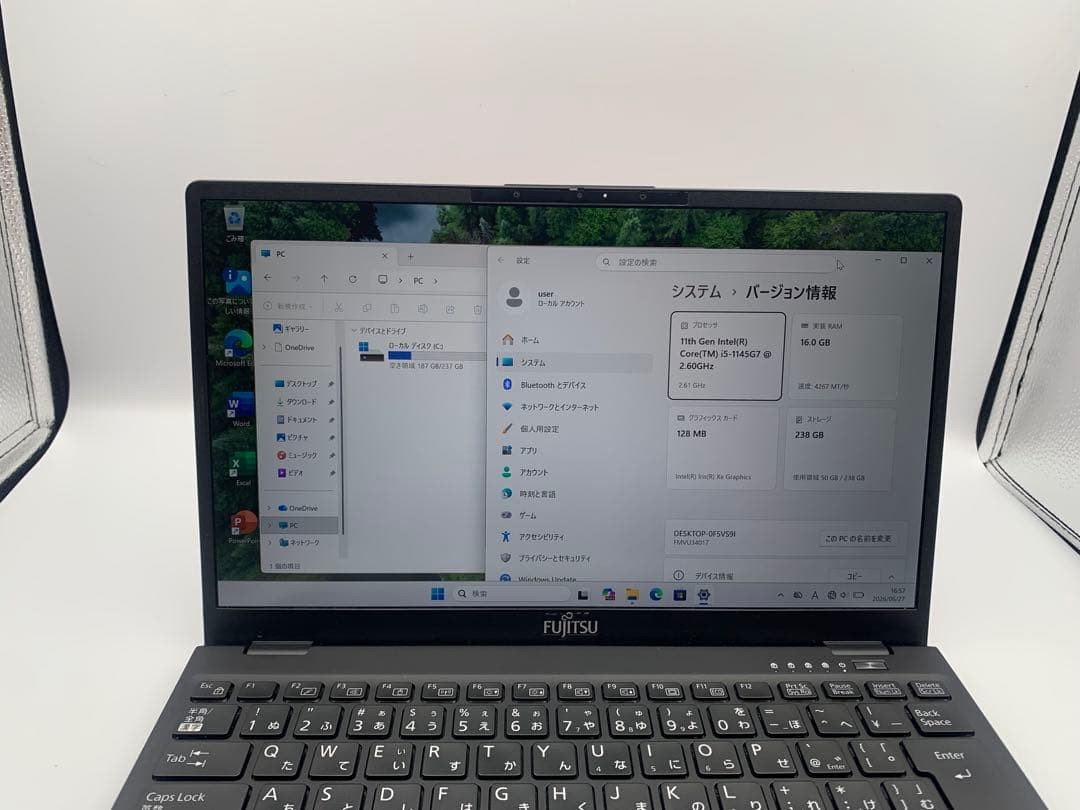 Fujitsu LIFEBOOK U9311/F 13.3″ FHD i5-1145G7 16GB 256GB NVMe Win11 Pro LTE