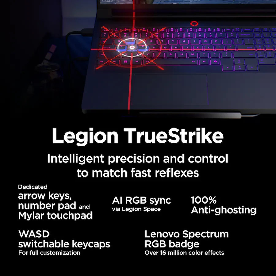 💻 Lenovo Legion Pro 7i Gen 10 OLED RTX5080 32GB 1TB Gaming Laptop 2YR Warranty