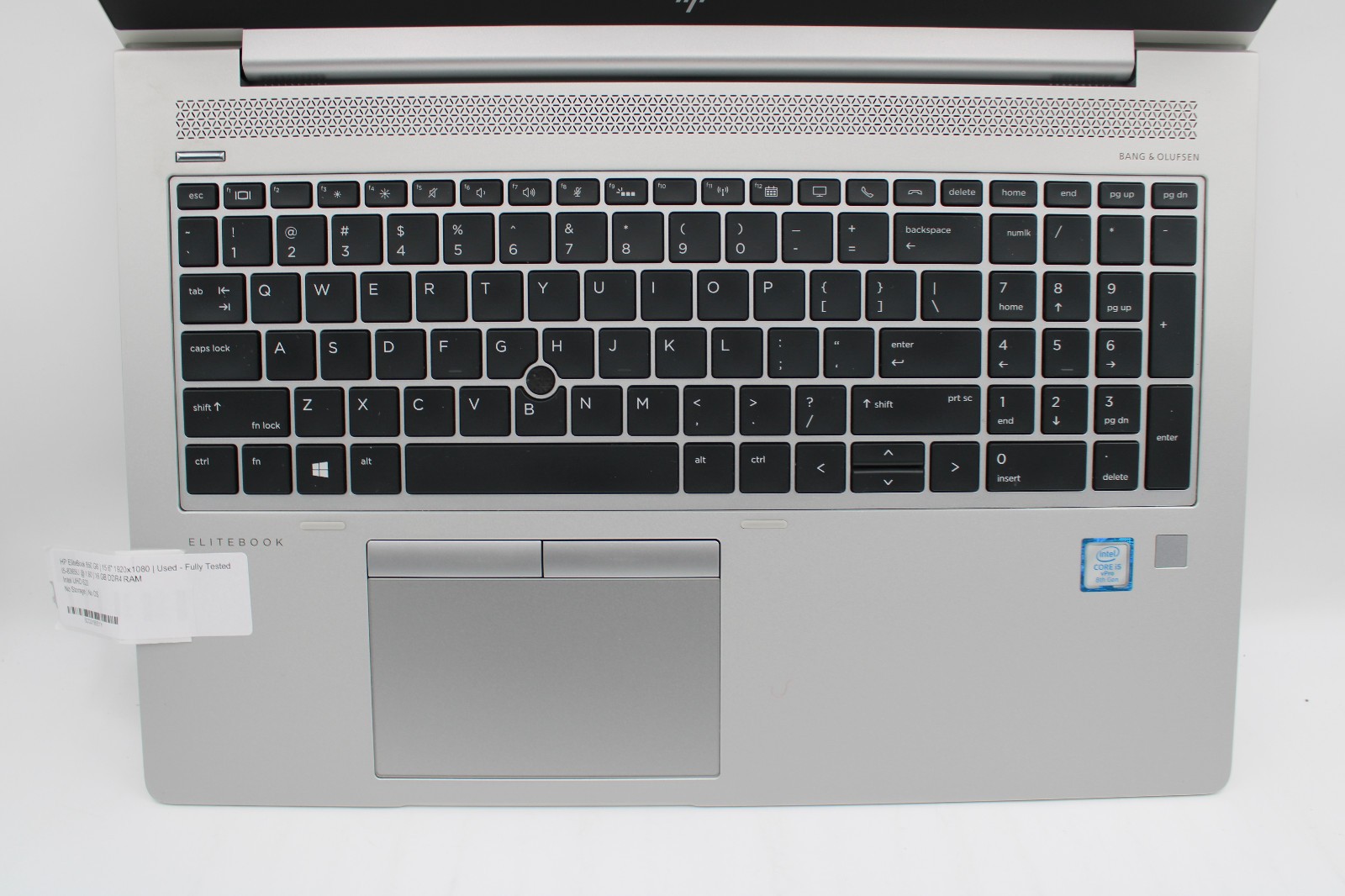 HP EliteBook 850 G6 _ i5-8365U @ 1.6 _ 16GB RAM _ No SSD / OS
