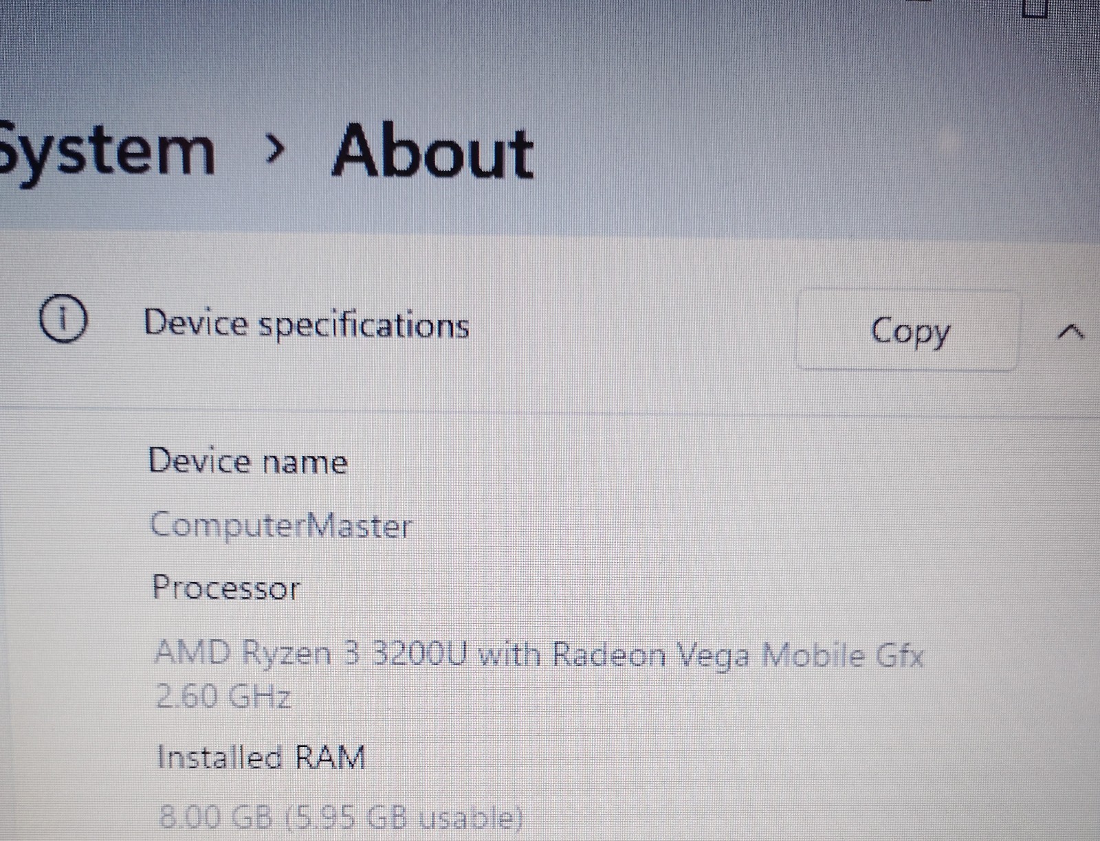 HP Hewlett Packard Laptop, 64-bit, 8GB RAM