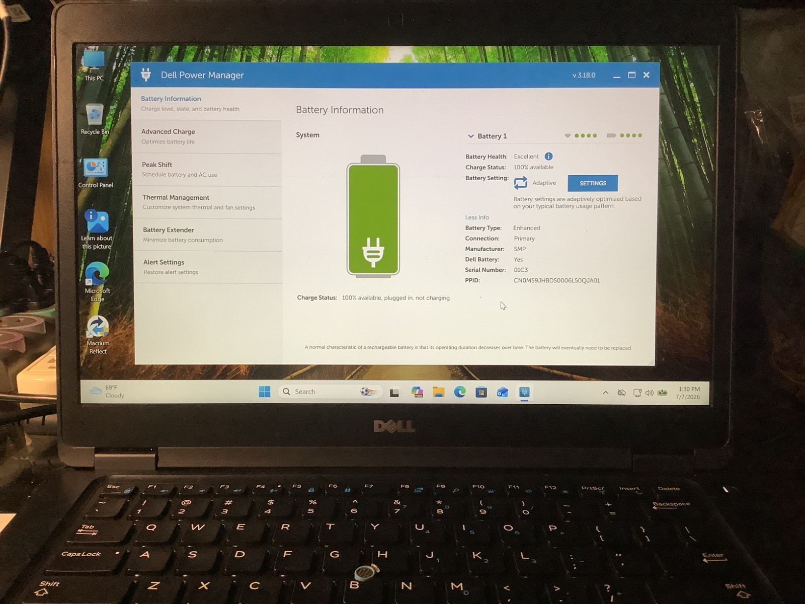 Dell Latitude 5480, i7-7820HQ – 8 GB – 256 GB NVMe + 32 GB Windows 11 Pro 25H2