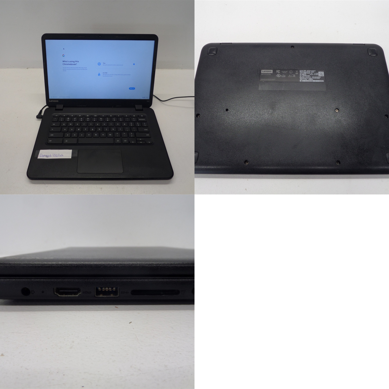 Lot Of 11 Lenovo N42-20 80US 14″ Chromebook 16GB SSD 80US0000US READ DESC.