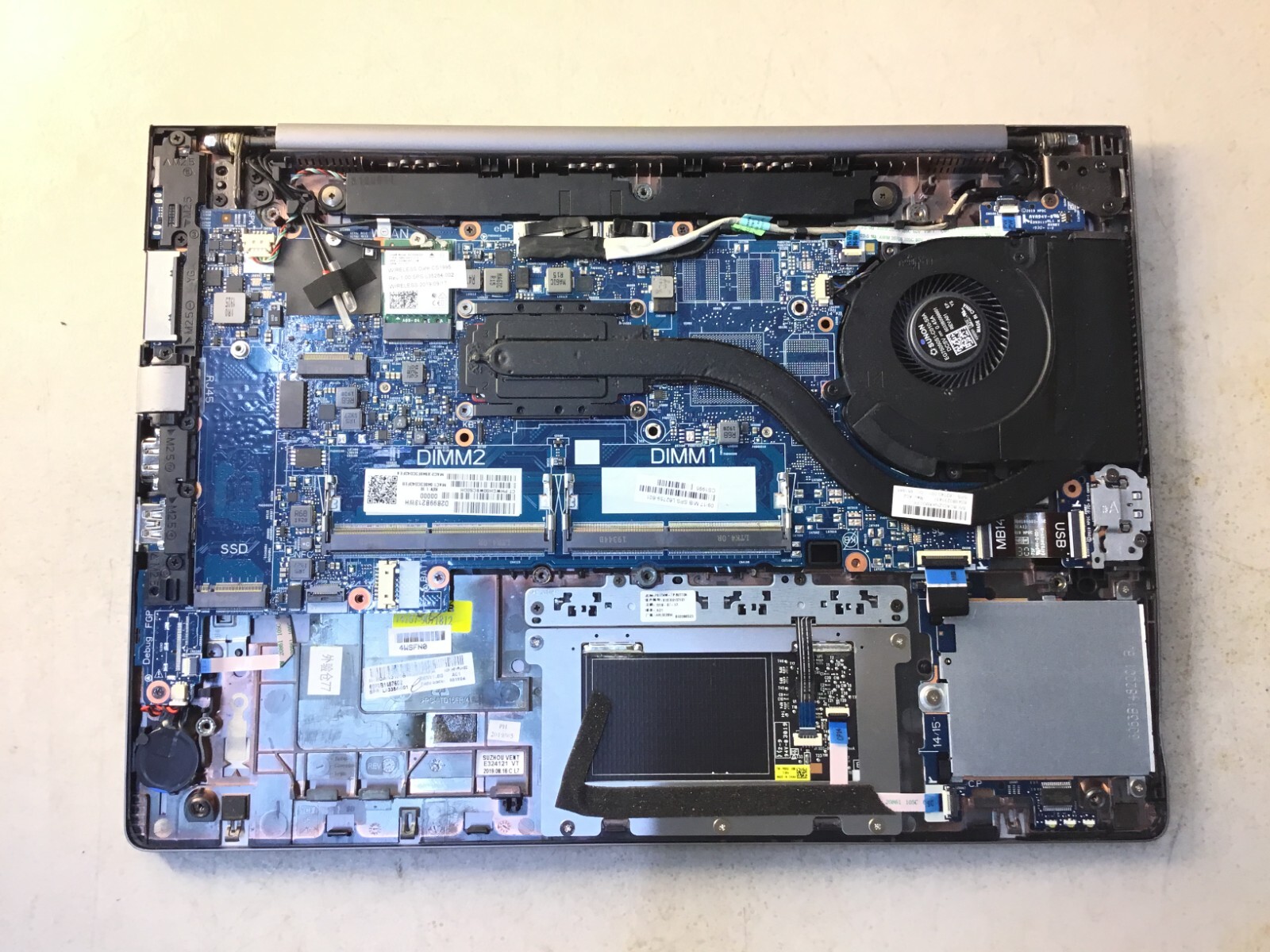 HP zBook 14U G6, Intel Core i5 8th Gen, NO RAM, NO HDD