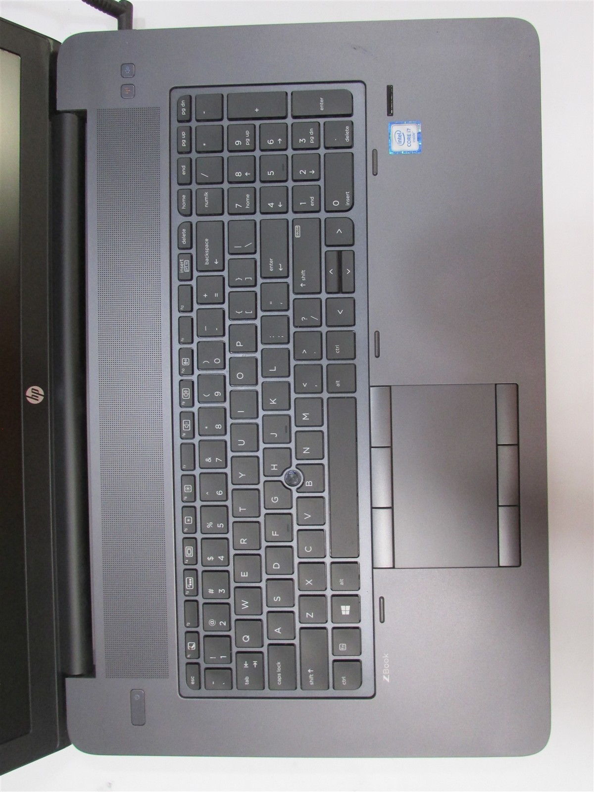 HP ZBook 17 G3 i7-6700HQ 2.6GHz 16GB RAM 512GB m.2 17″ Windows 10 Pro NO BAT