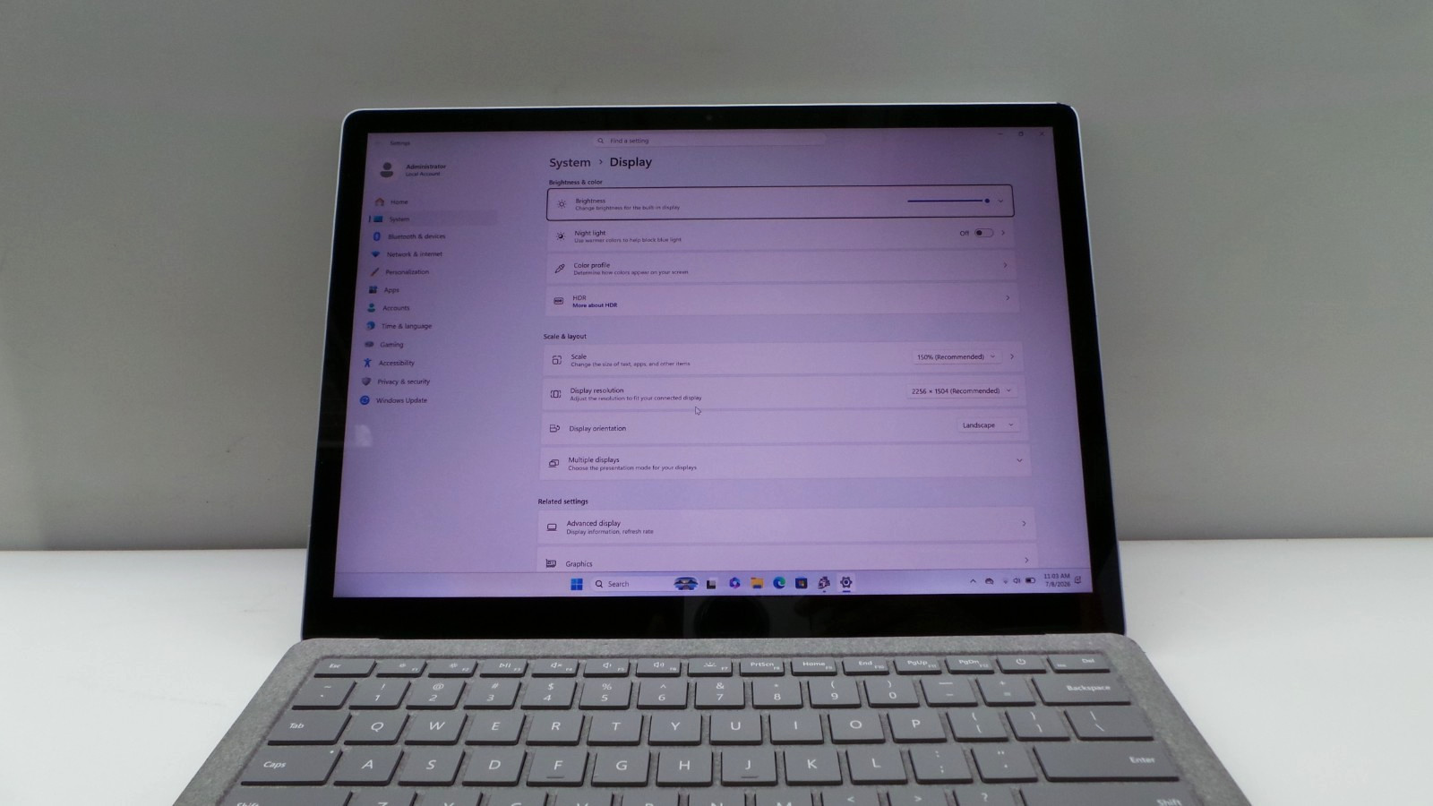 Microsoft Surface Laptop 2 | 13.5″ Touch | i7-8650U 1.90GHz 16GB RAM 512GB SSD
