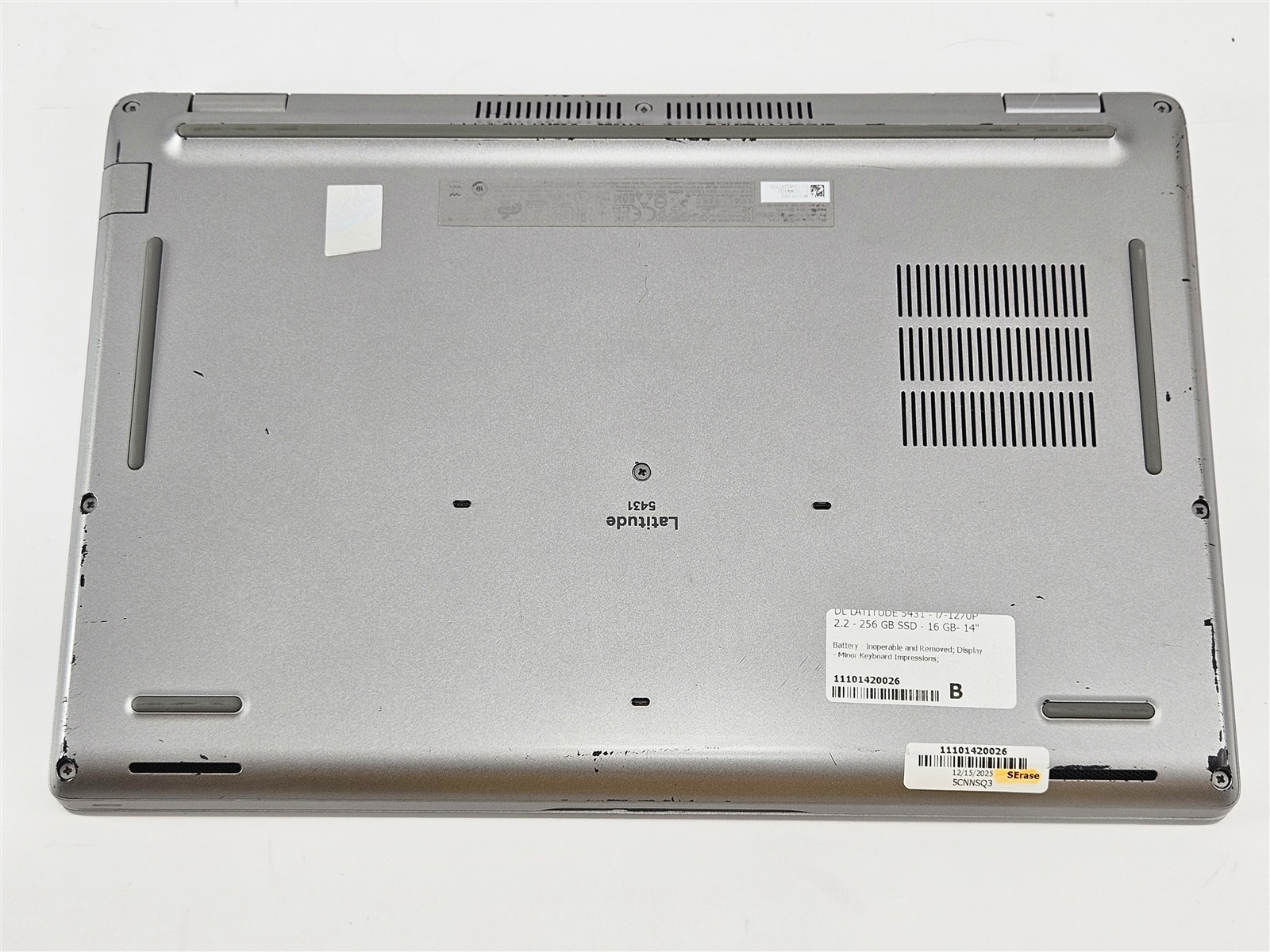 Dell Latitude 5431 Intel i7-1270P 2.2GHz 16GB 256GB SSD 14″ Business Laptop