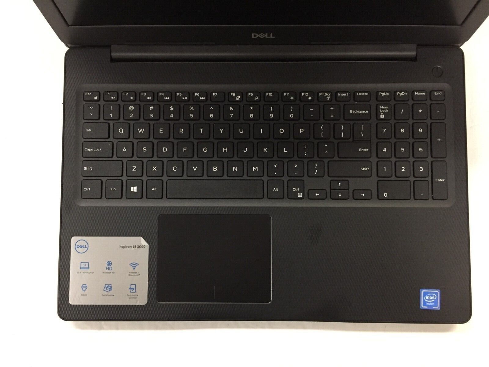 Dell Inspiron 3580 15.6″ HD Laptop/Intel 4205U/4G RAM/ 1TB HDD/Win 10H/Black