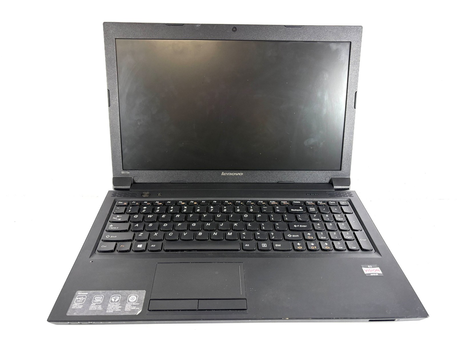 Lenovo B575e 15.6″ HD 1.7GHz AMD Processor E2-1800 NO RAM 320GB HDD
