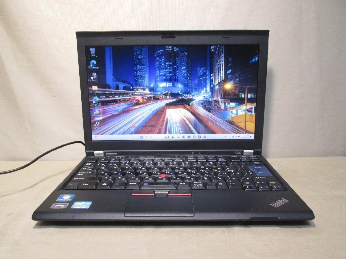 ThinkPad X220 core i5 memory 8GB SSD 480GB keyboard Used