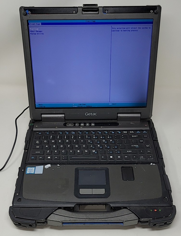 GETAC B300G6 Laptop Intel I5-6200U For Parts or Repair SEE NOTES