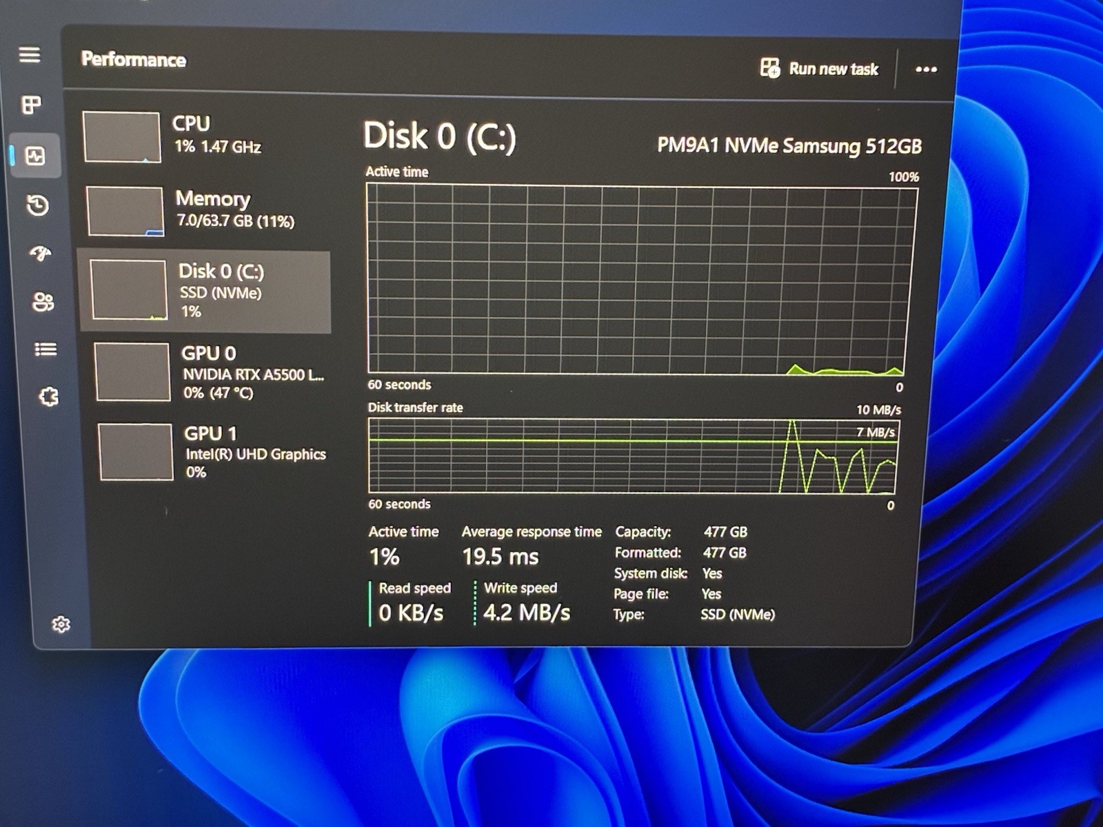 Dell Precision 7670 16” FHD+ i7-12850HX 64GB RAM 512GB SSD RTX A5500 5G