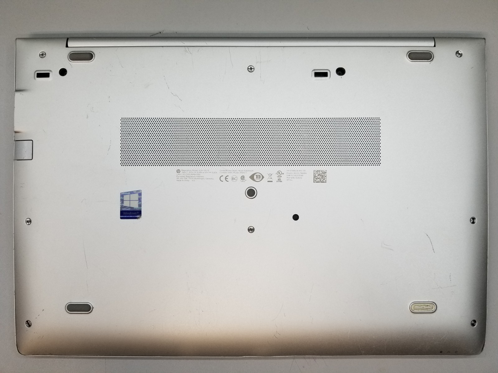 HP EliteBook 850 G5 15.6″ FHD i7-8650U 1.9GHz 8GB RAM 256GB NVMe Win 11 Pro WiFi