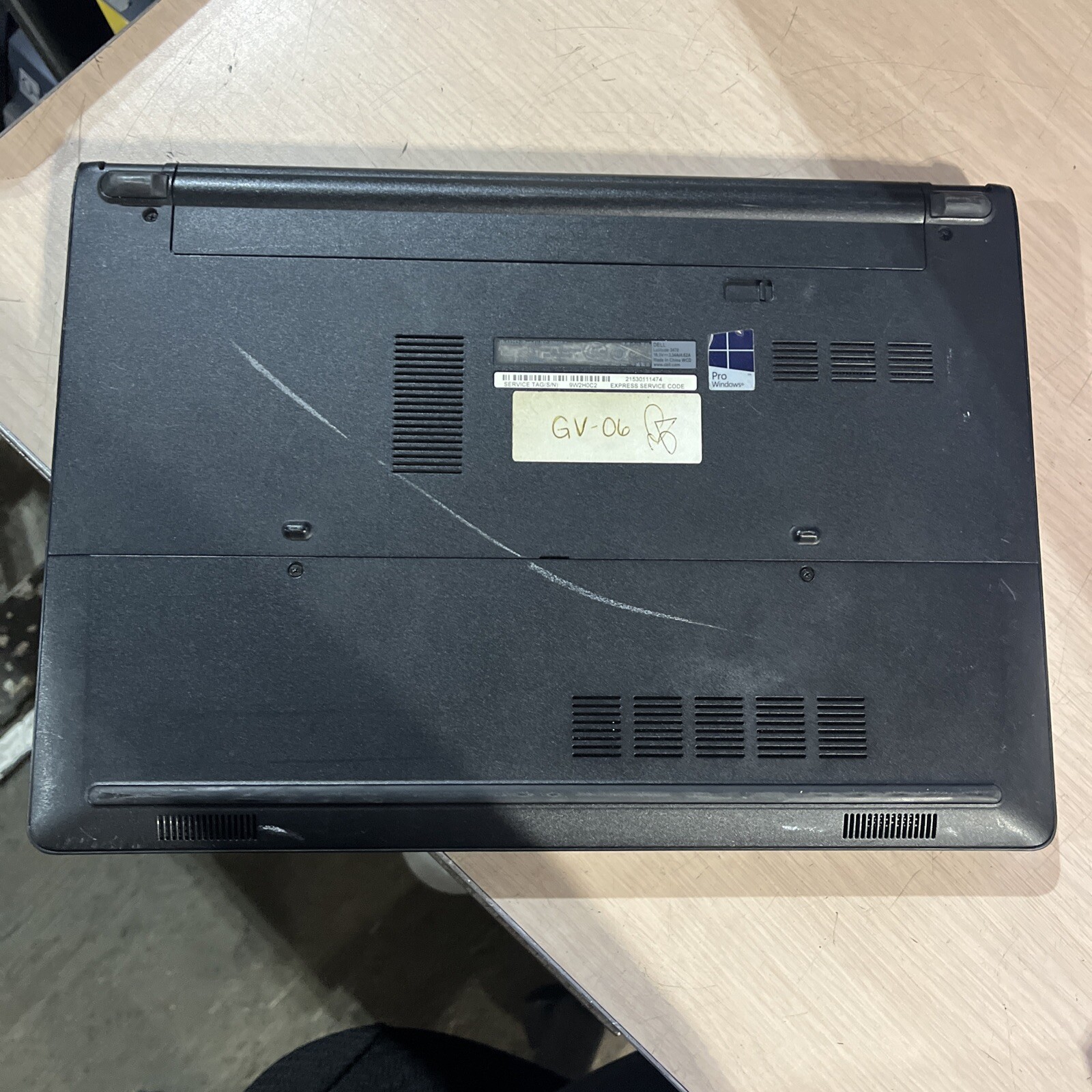 DELL LATITUDE 3470 INTEL CORE I3-6100U 2.30GHZ 4GB RAM NO HD .