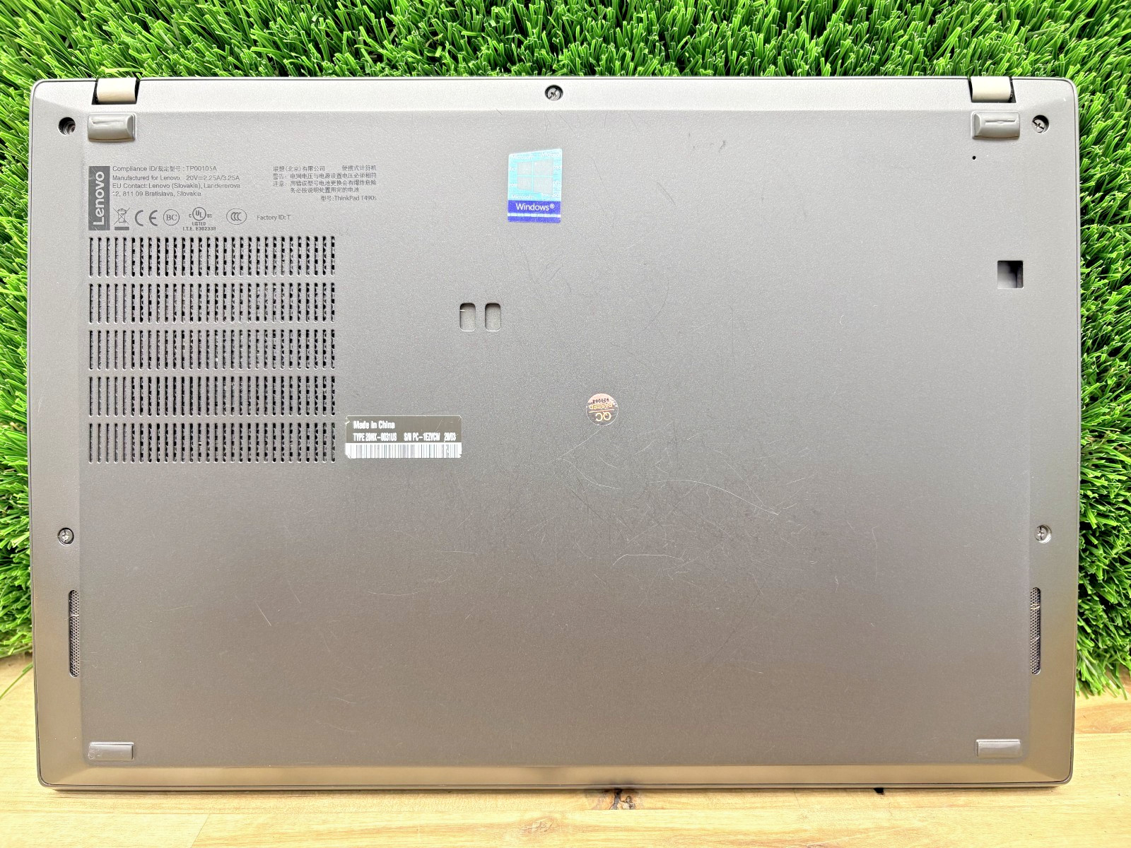 Lenovo ThinkPad T490s Intel i7-8th Gen 1.90GHz 16GB RAM 256GB SSD Windows 11 P*