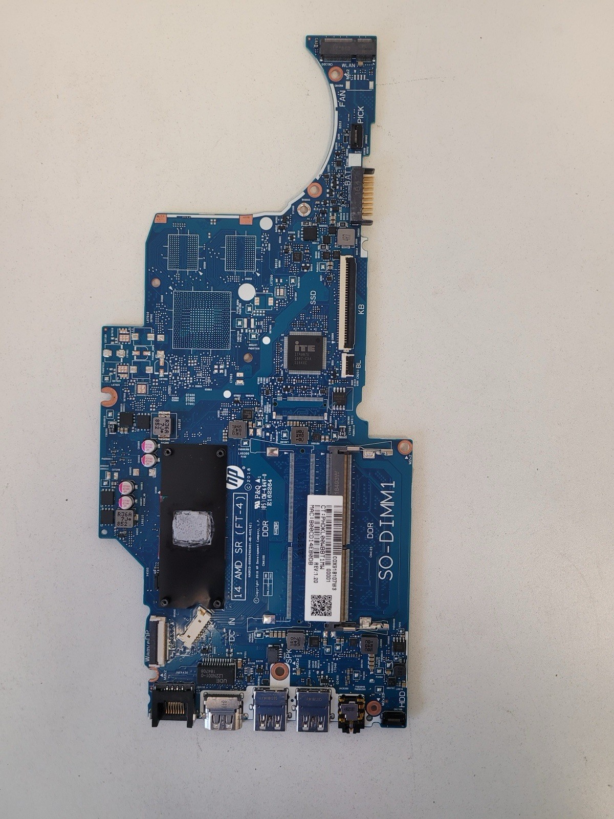 HP 14-CM 245 G7 SCHEDA MADRE 6050A2983401-MB-A02 AMD A4-9125 AMD R3