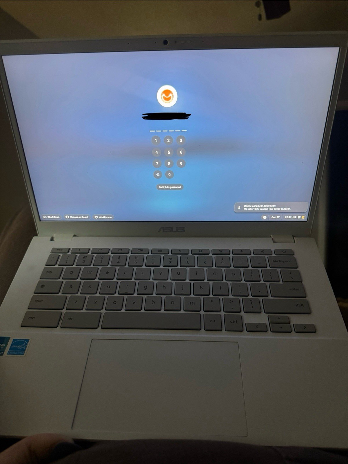 ASUS Chromebook Plus CX34 14″ FHD Intel i3-1215U 1.20 GHz 8GB 128G UFS ChromeOS