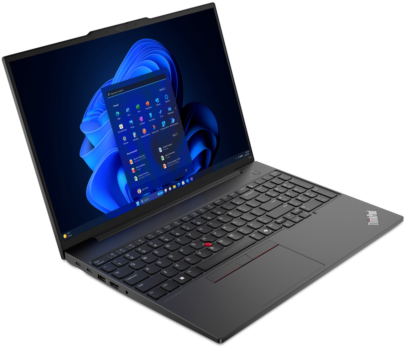 New Lenovo ThinkPad E16 Gen 2 16″ FHD+ Ryzen 5 7535U 32GB 1TB SSD CAM FPR W11P