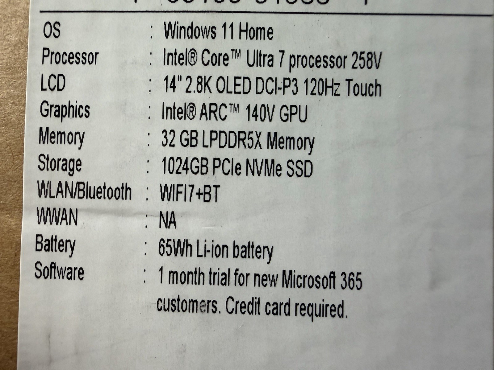 Acer Swift Edge 14 AI, 2.8K OLED Touch Display, 32GB RAM, 1TB NVME SSD