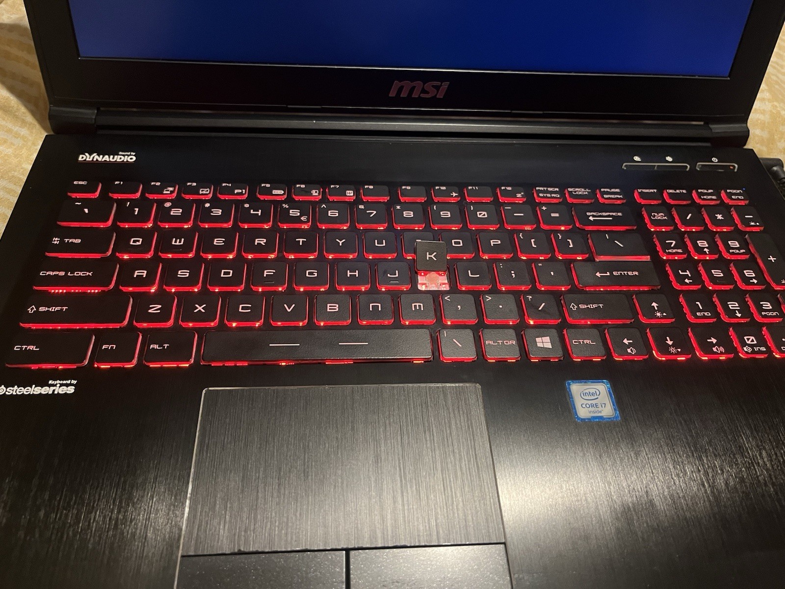 MSI GL62 6QF-893US Laptop FHD, I7-6700HQ, 8GB RAM, GTX-960M, 1TB HDD
