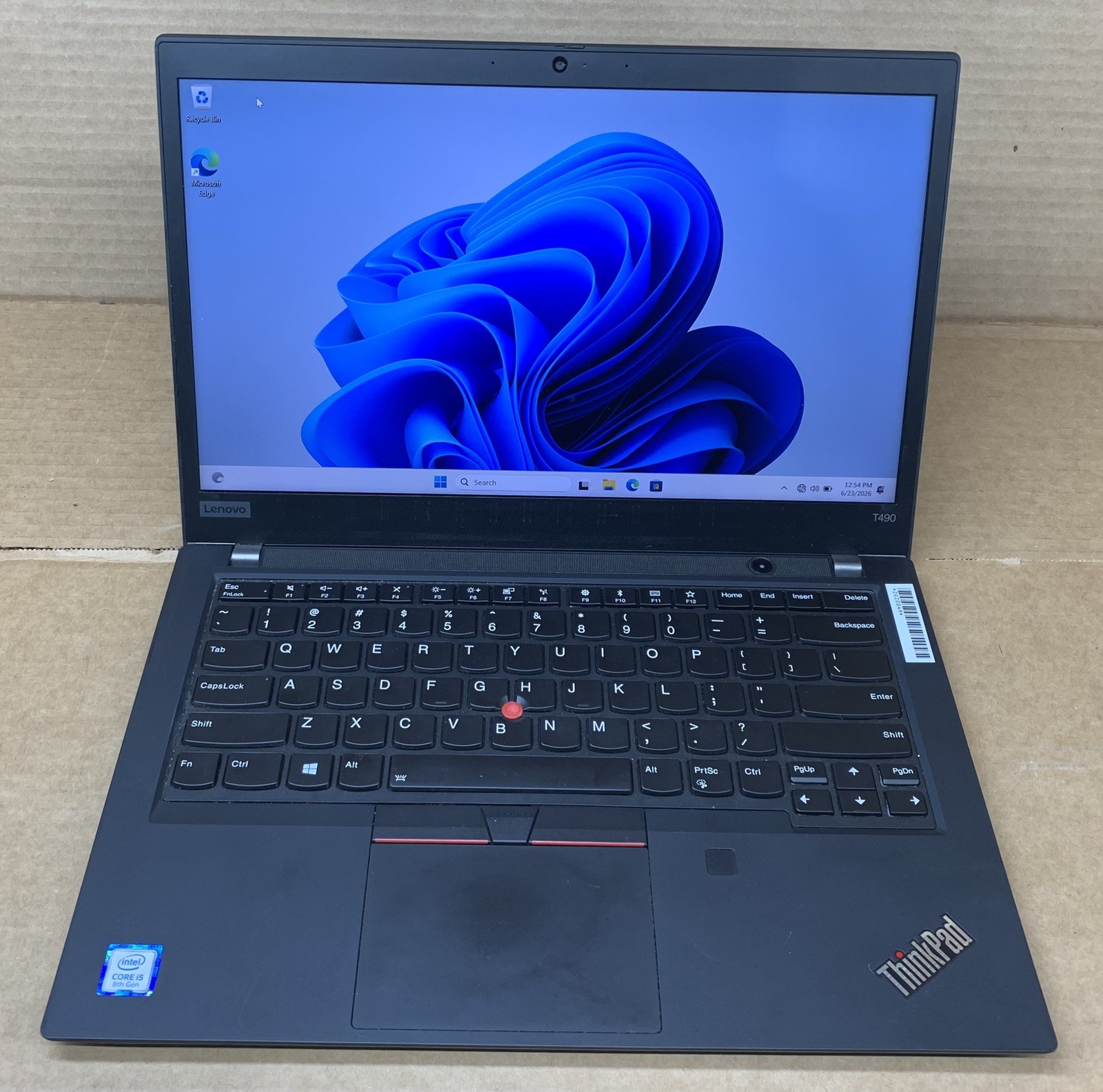 Lenovo ThinkPad T490s Intel Core i5-8265U@1.60GHz 8GB DDR4 RAM 240GB SSD WIN 11P