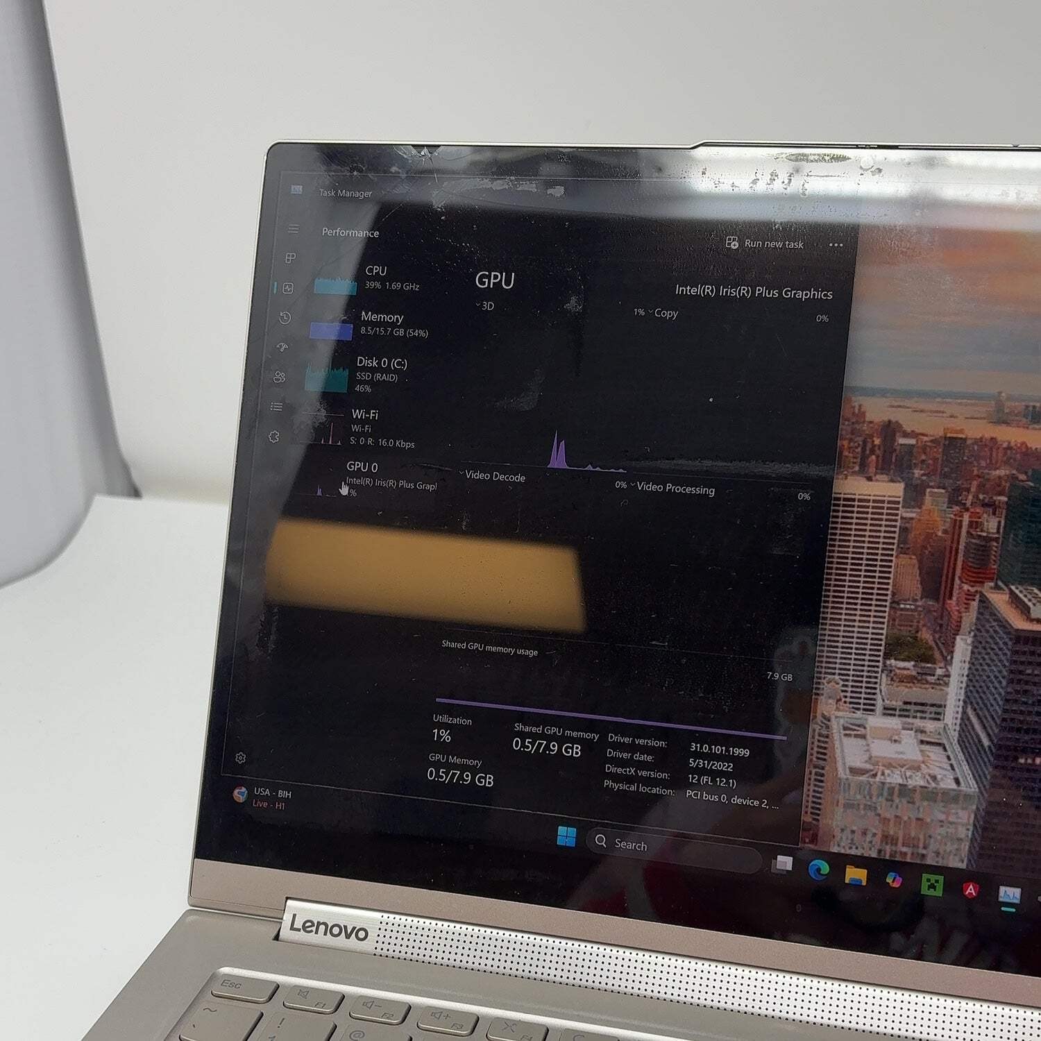 Lenovo Yoga C940 13abr8 14″ i7-1065G7 1.5GHz 16GB RAM 512GB SSD