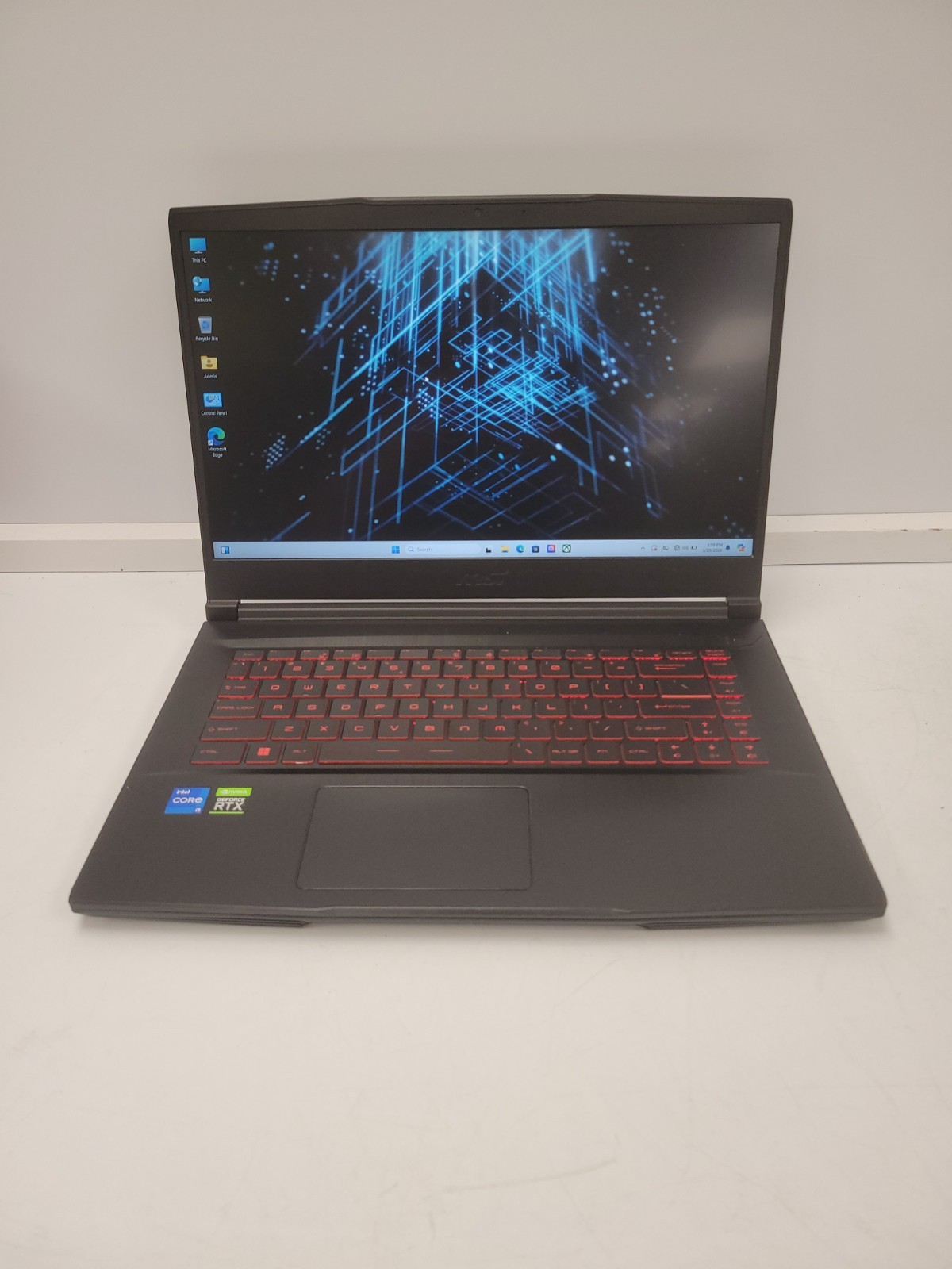 (9857500) MSI G163 Gaming Laptop