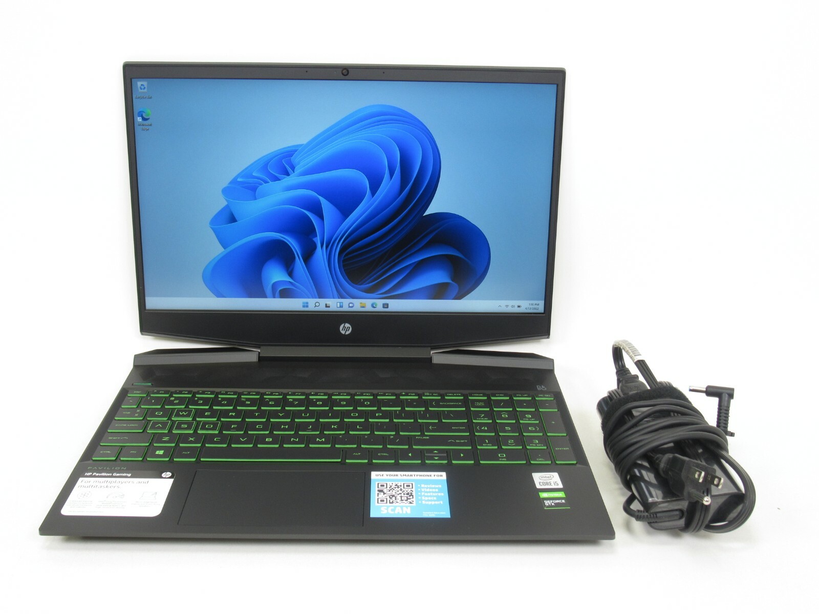 HP Pavilion 15.6″ Gaming Laptop Intel Core i5-10300H 8GB 256GB NVIDIA GTX 1050