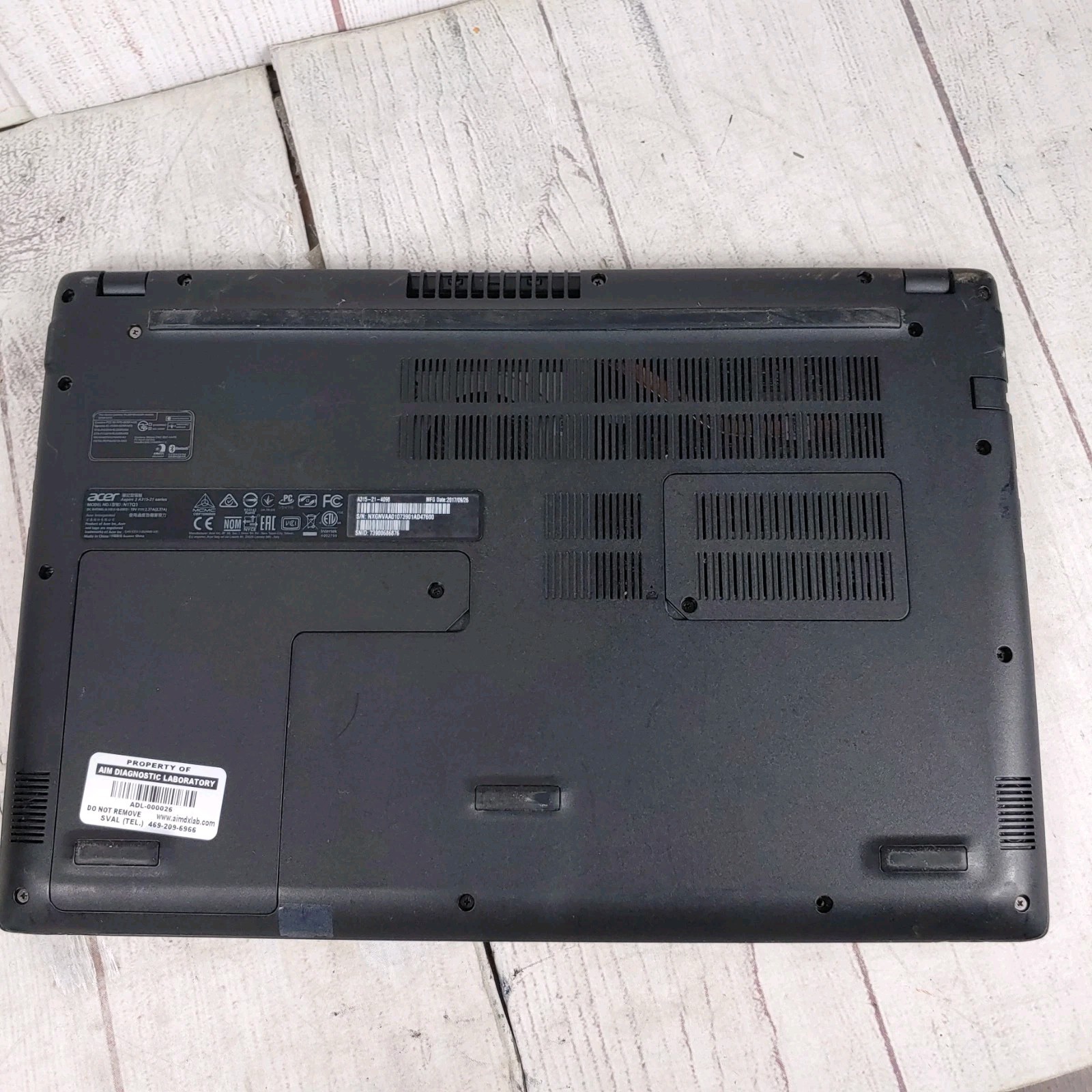 Acer Aspire N17Q3 Laptop – AMD A9-9120 @ 2.2 GHz, 8GB RAM, 1TB HDD 15.6″ A315-21