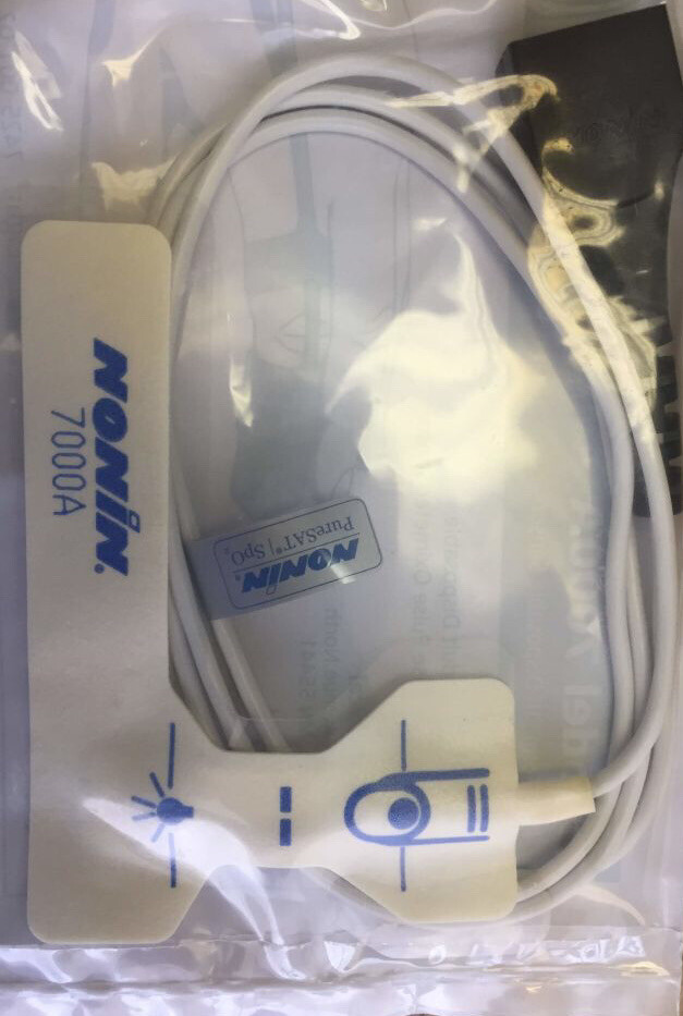 🇺🇸NEW Nonin 7000A Flexi-Form II Adult Disposable Pulse Oximeter Sensor SP02