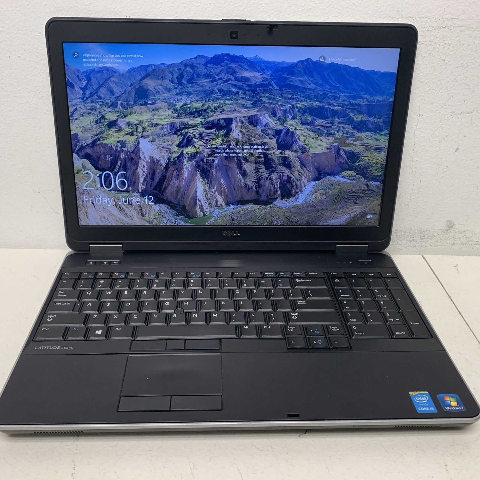Dell Latitude E6540 Core i5 4310M 2.7GHz 4GB RAM 128gb SSD W10P Wind Not Activat