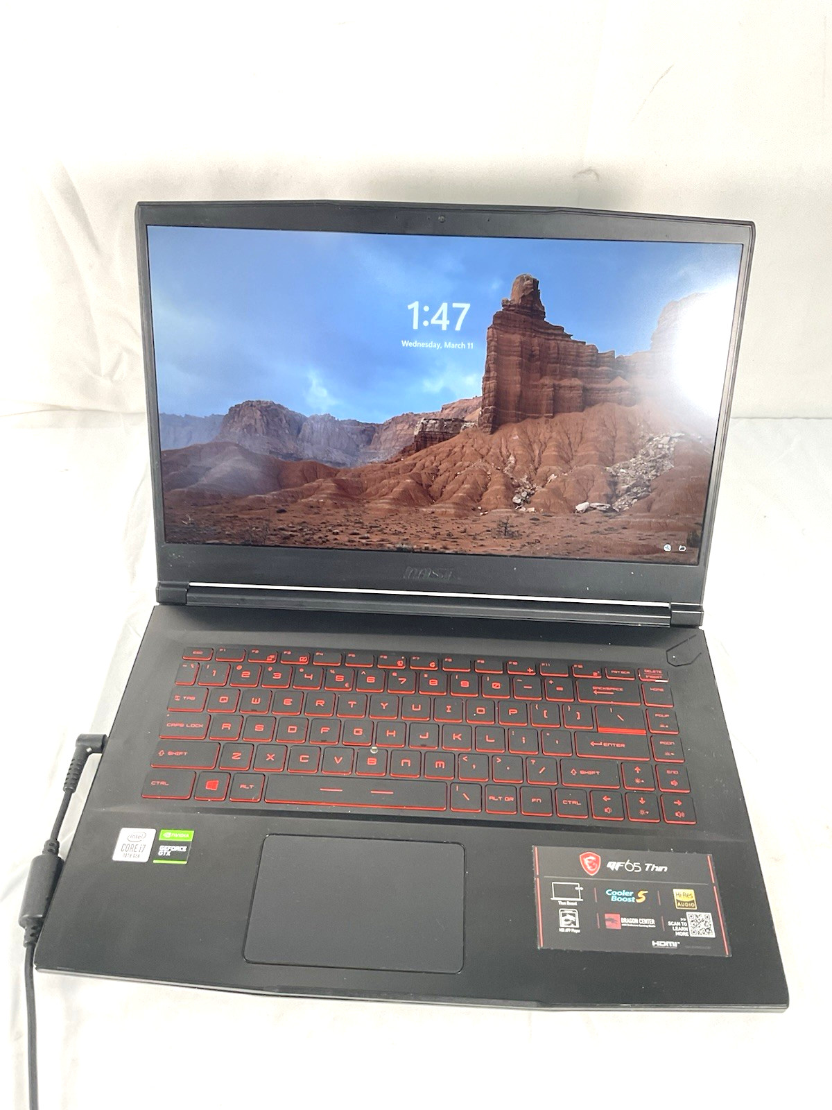 MSI THIN GF65 i7-10750H 32GB RAM 512GB SSD Laptop