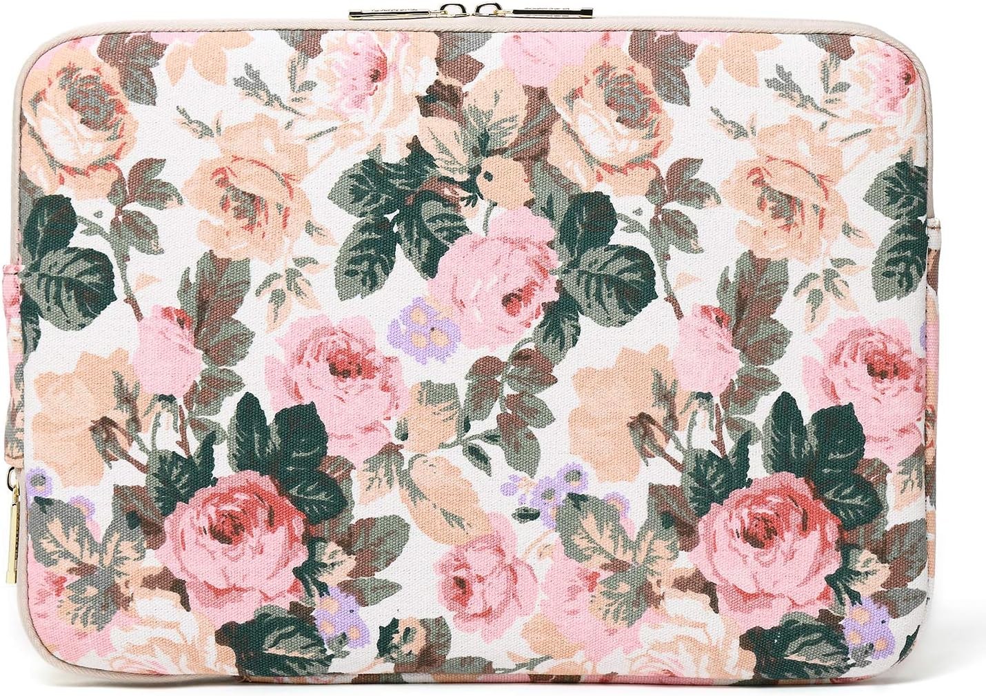 Canvas Water-Resistant 14 Inch Laptop Sleeve Case for 14.1inch Notebook Compute