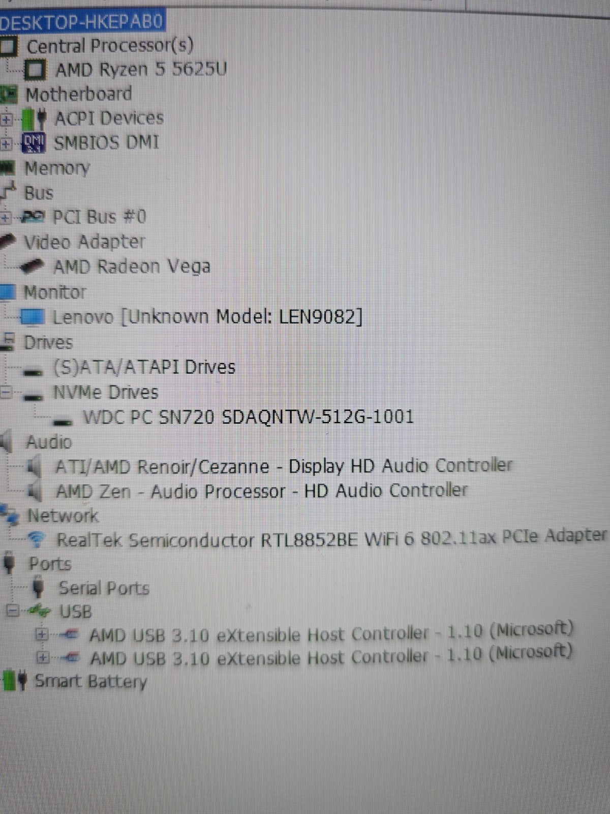 Lenovo IdeaPad 3 17ABA7 | Ryzen 5 5625U 16GB RAM 512GB NVMe SSD | FHD Touch ID
