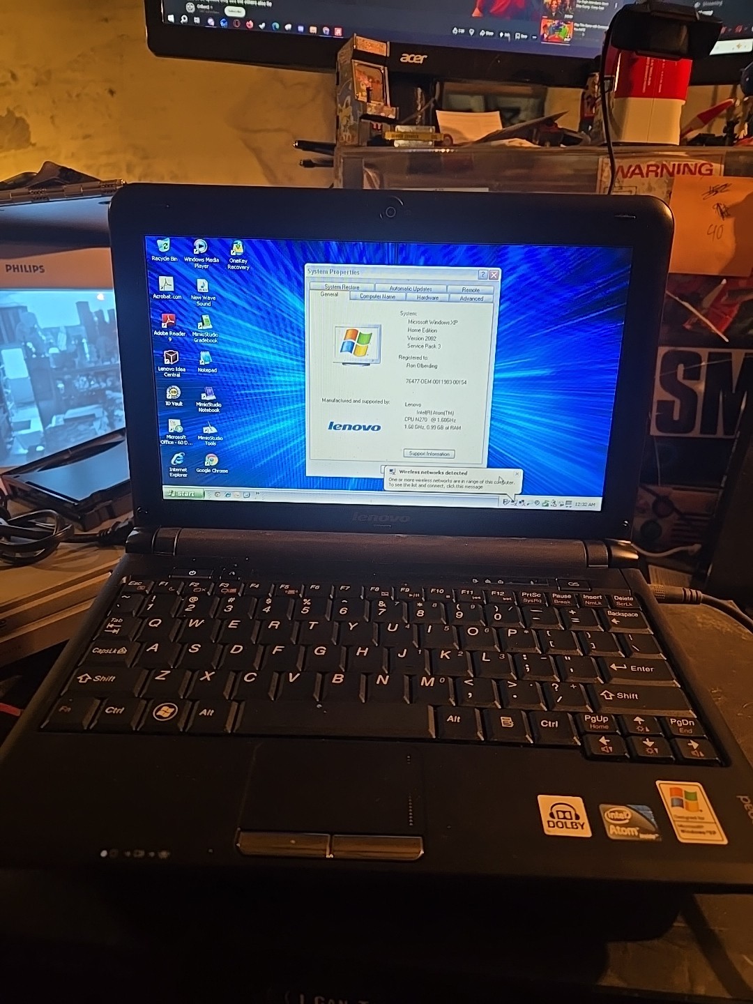 Lenova S10-2 Netbook Computer