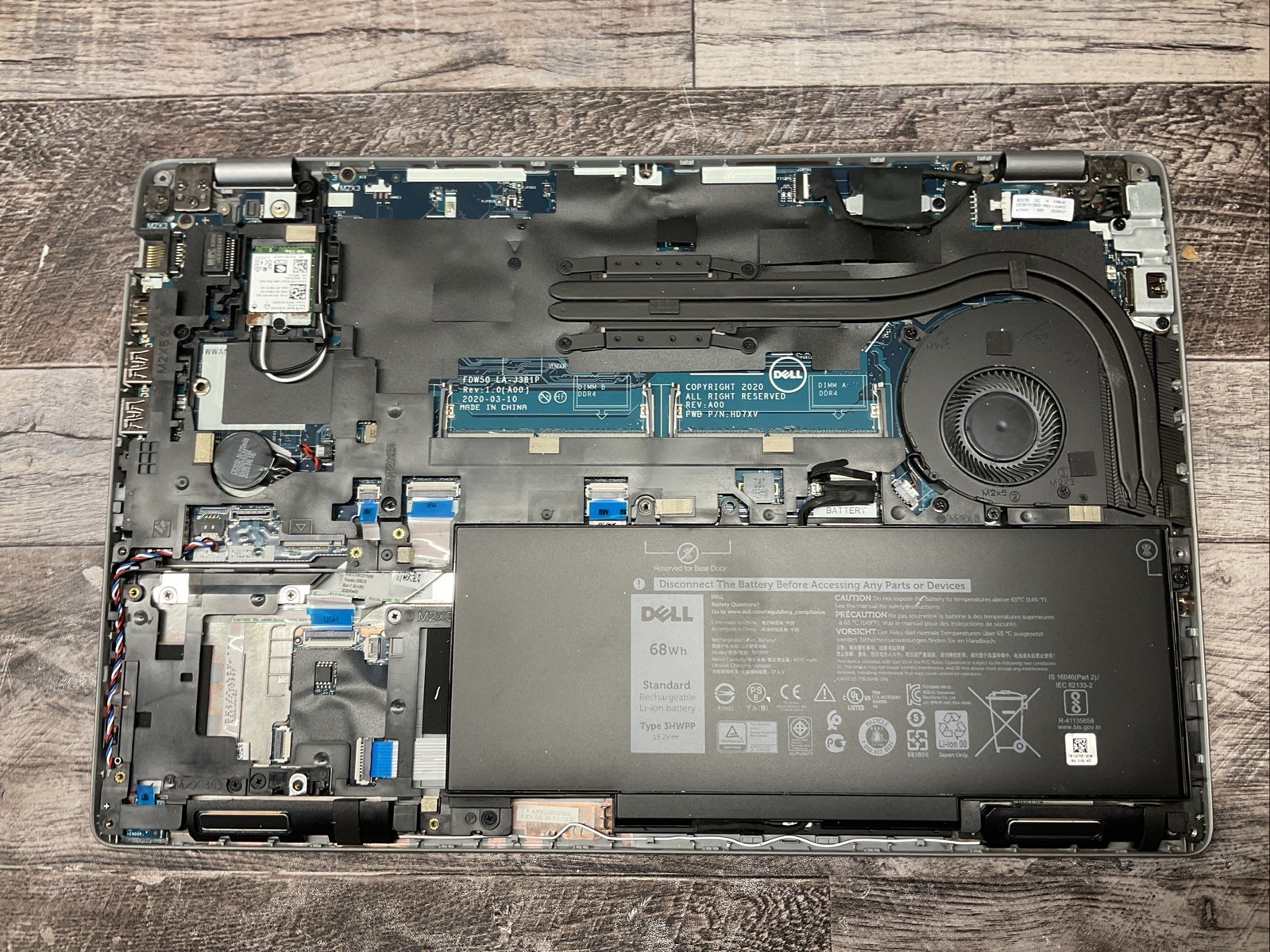Precision 3550 / i5 10th / No RAM Laptop Notebook PC / T20