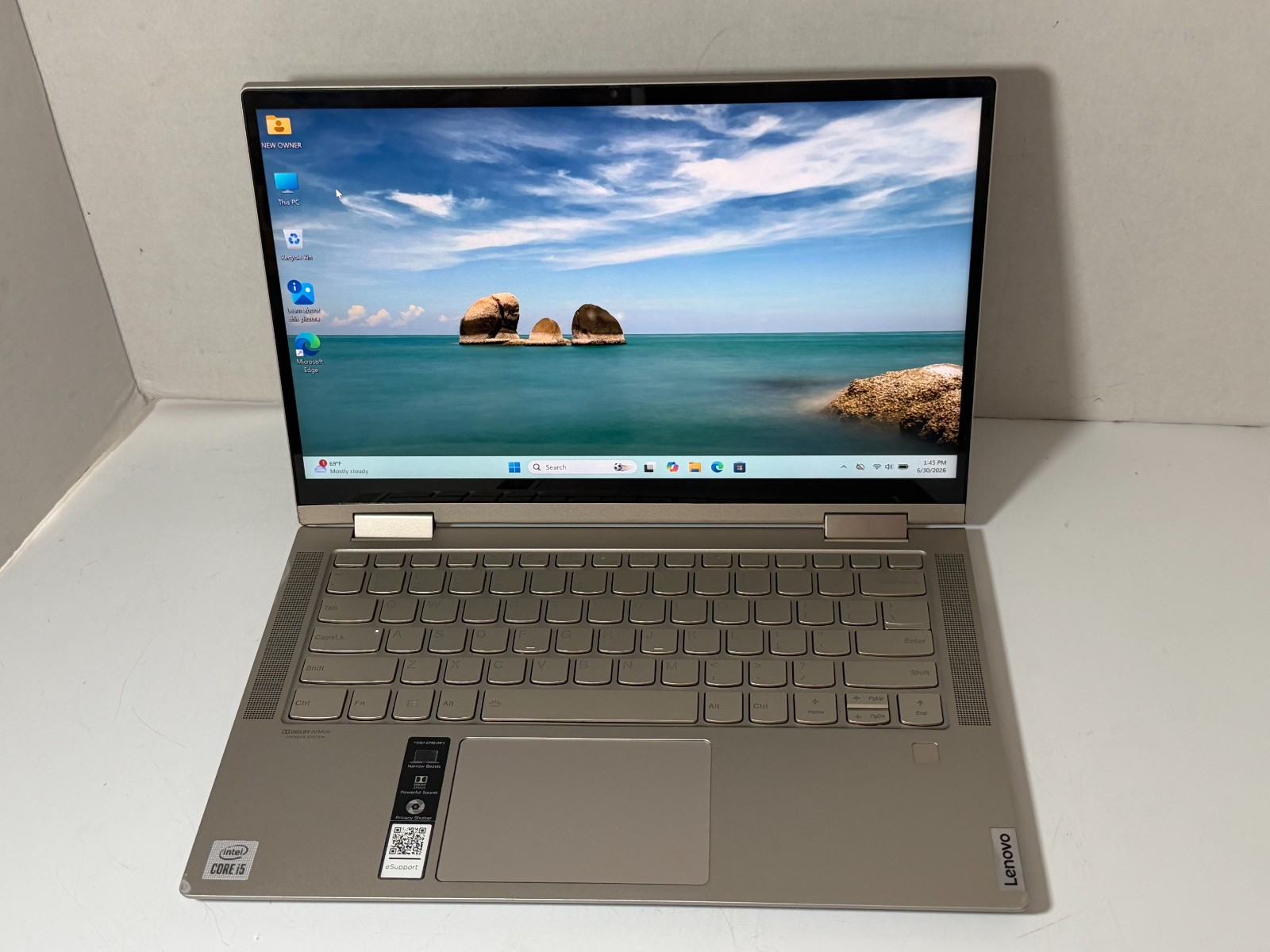 Lenovo Yoga C740-14IML 14″ Touch i5-10210U 8GB RAM 256GB Win11H READ!!!!!