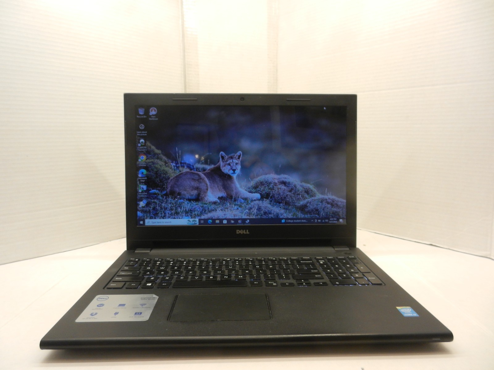 DELL INSPIRON 15-3542 15.6″ CORE I3-4030U@1.9GHZ 8GB RAM 250GB HDD WINDOWS 10