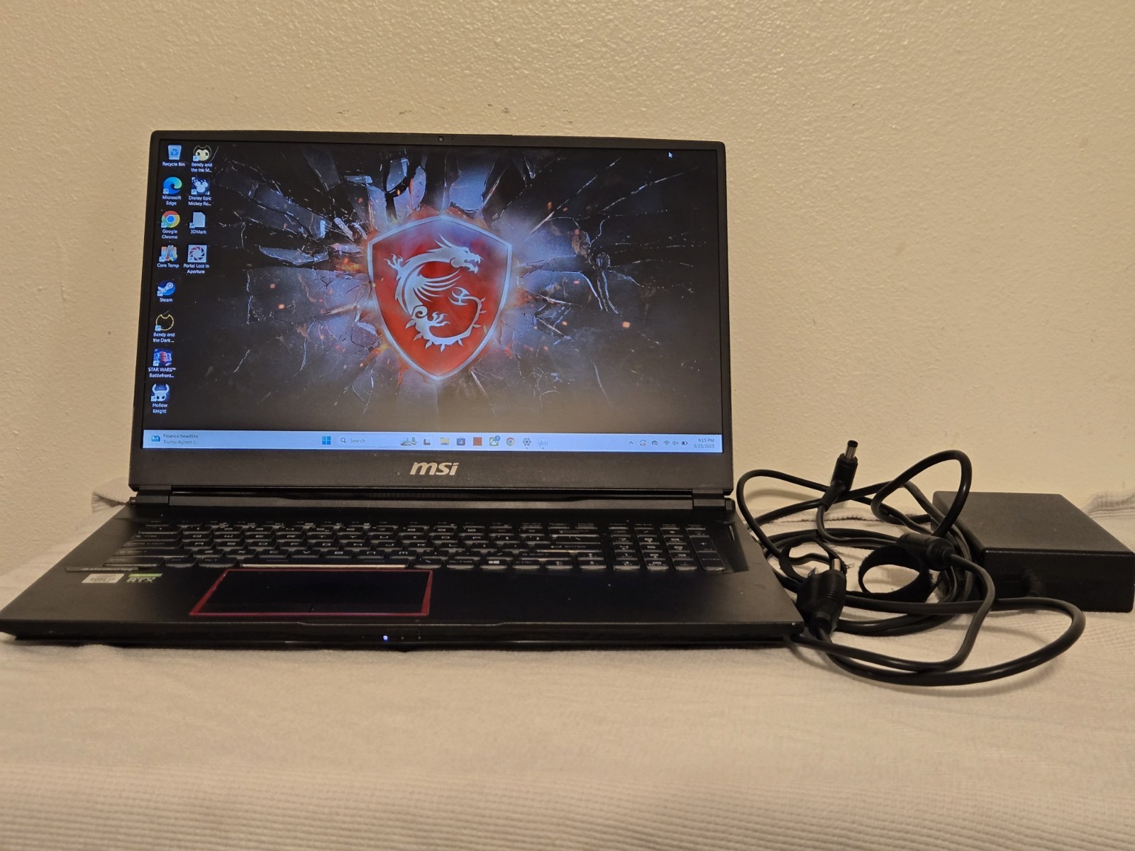 MSI GE75 Raider 10SF 15.6”FHD 144hz i7-10750H 16GB 512GB SSD / 1TB HDD RTX2070