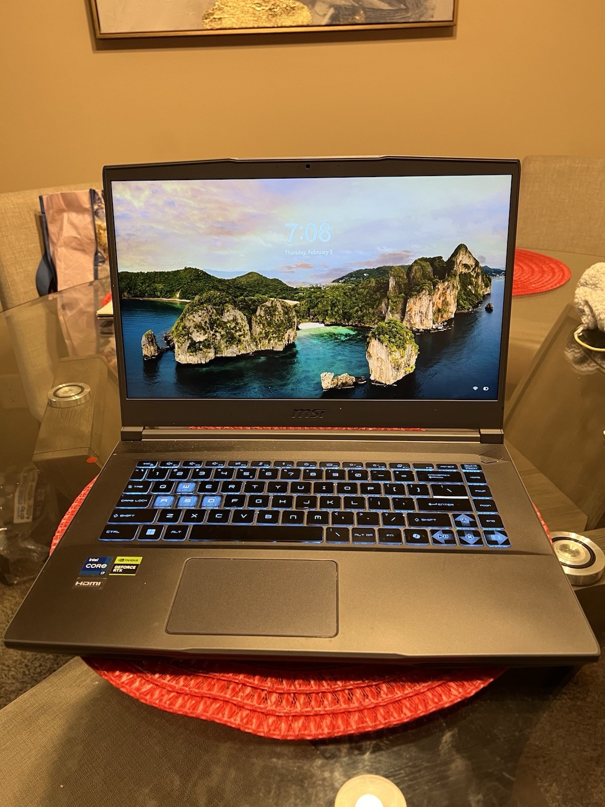 MSI Thin 15 Gaming Laptop – i7-12650H, RTX 4050, 16GB RAM, Windows 11
