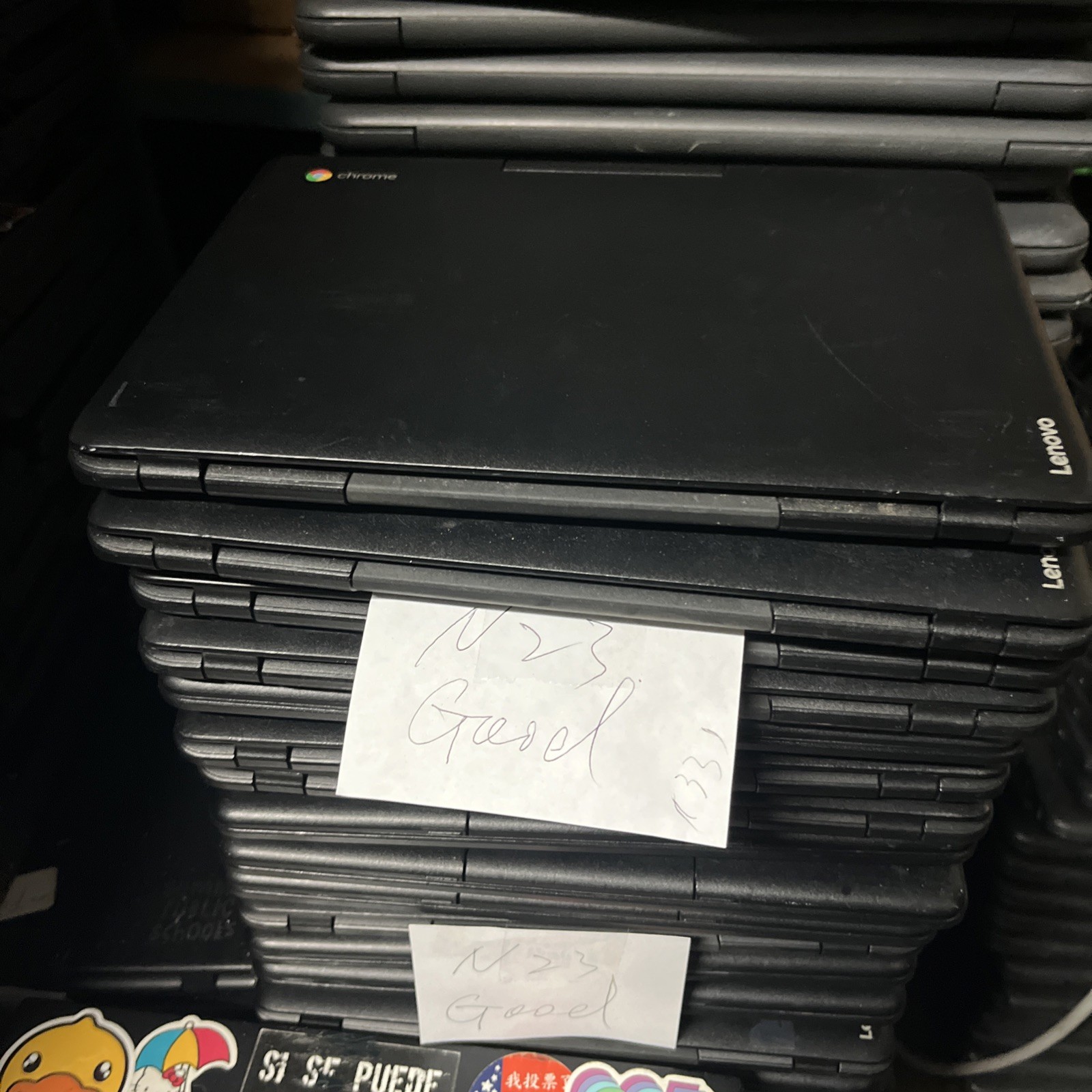 Lot of 10 Lenovo N23 Chromebook 11.6″ Intel Celeron 4 GB – 16 GB HDMI Webcam