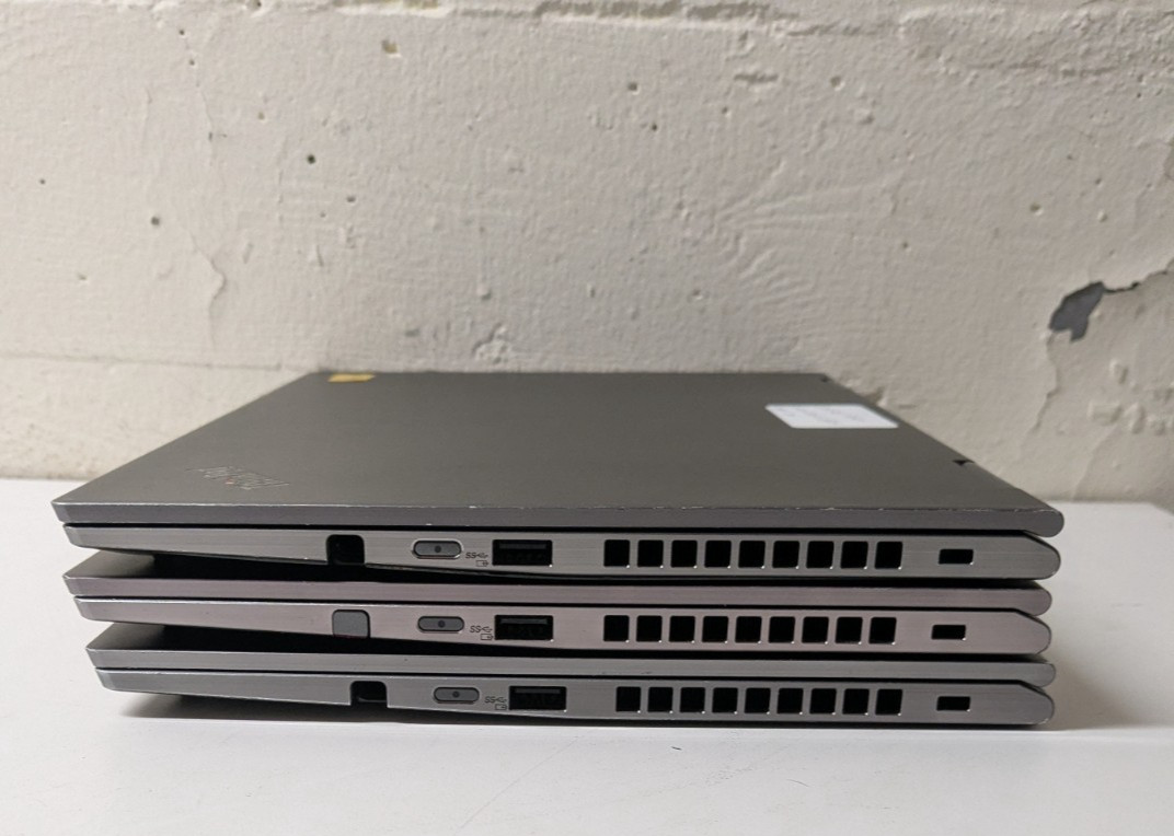 Lot of 3 Lenovo ThinkPad X1 Yoga 4th Gen Intel 8th Gen Processor SOLD AS-IS