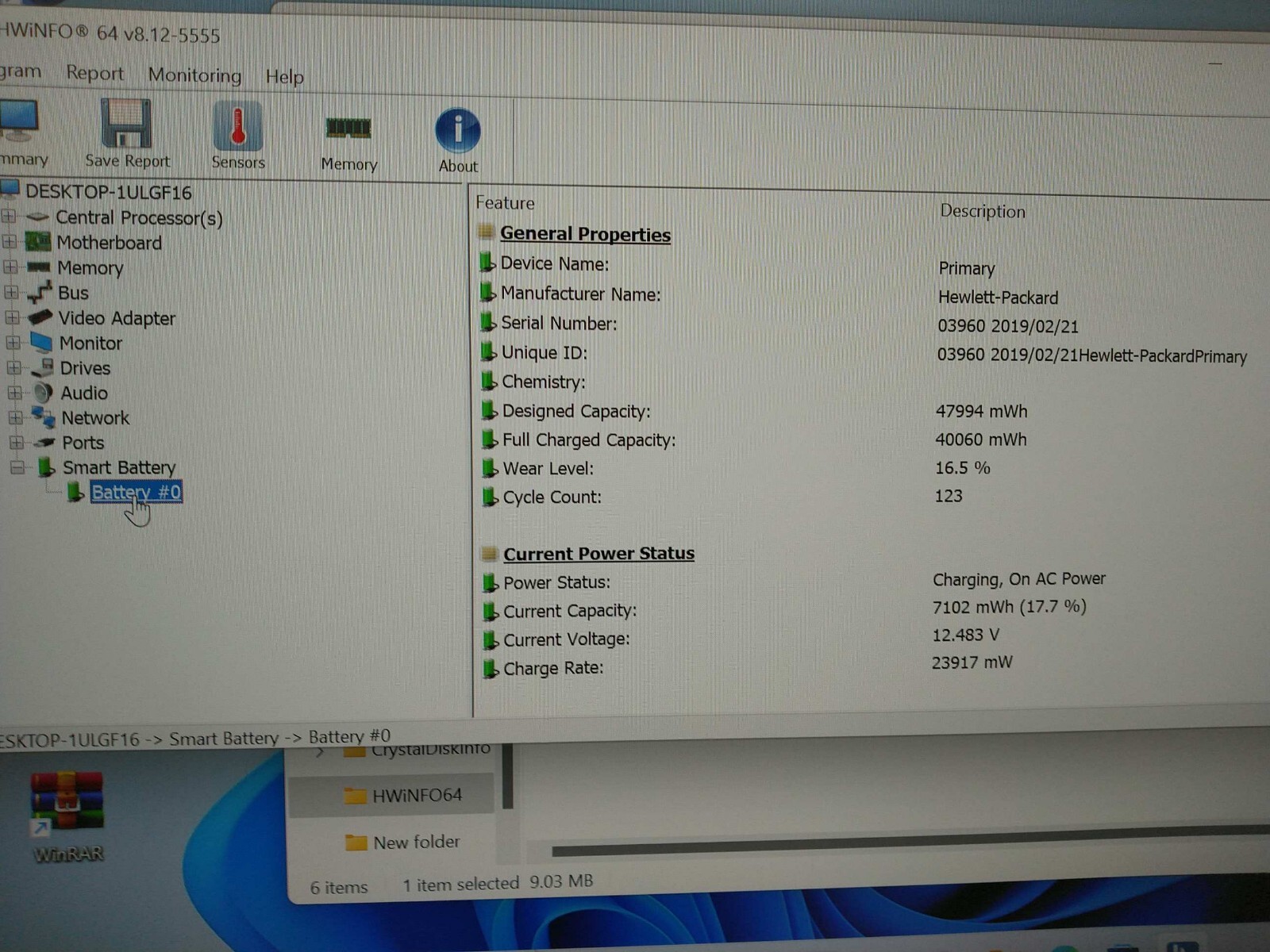 HP ProBook 440 G5 14″ i7-8550u 1.8ghz 8GB RAM NO HDD *parts READ 5CD9129563