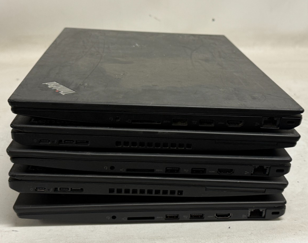 Lenovo ThinkPad T580 15.6″ (i5-8250u – 16GB RAM – NO OS/HDD) – Lot of 5