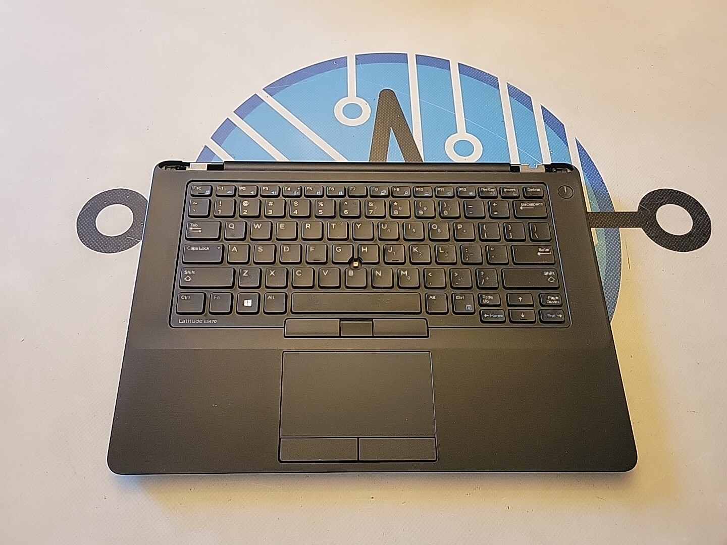 Parts AS-IS Dell Latitude E5470 Lower Assembly **No Back Cover